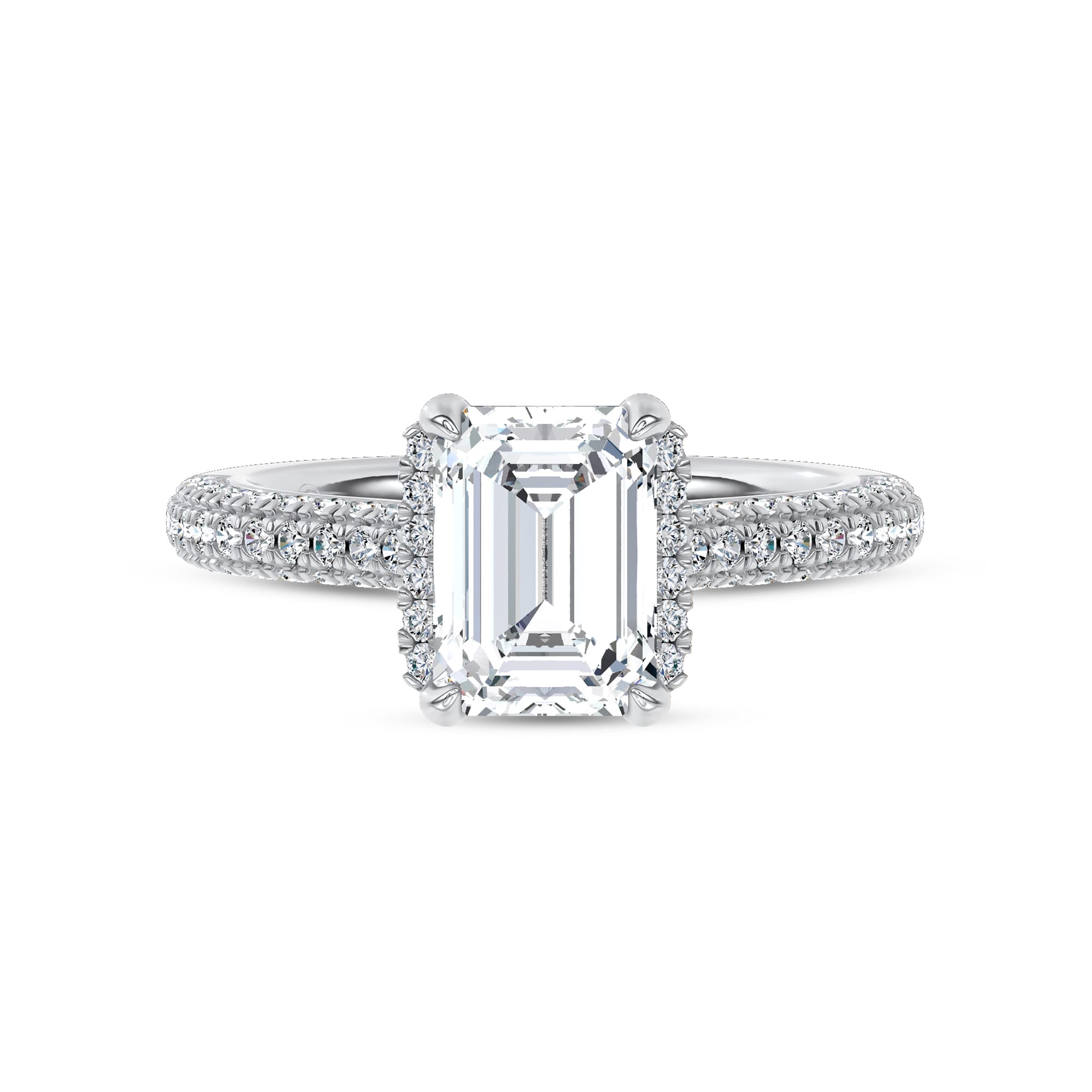 Parallele Engagement Ring by Christian Siriano
