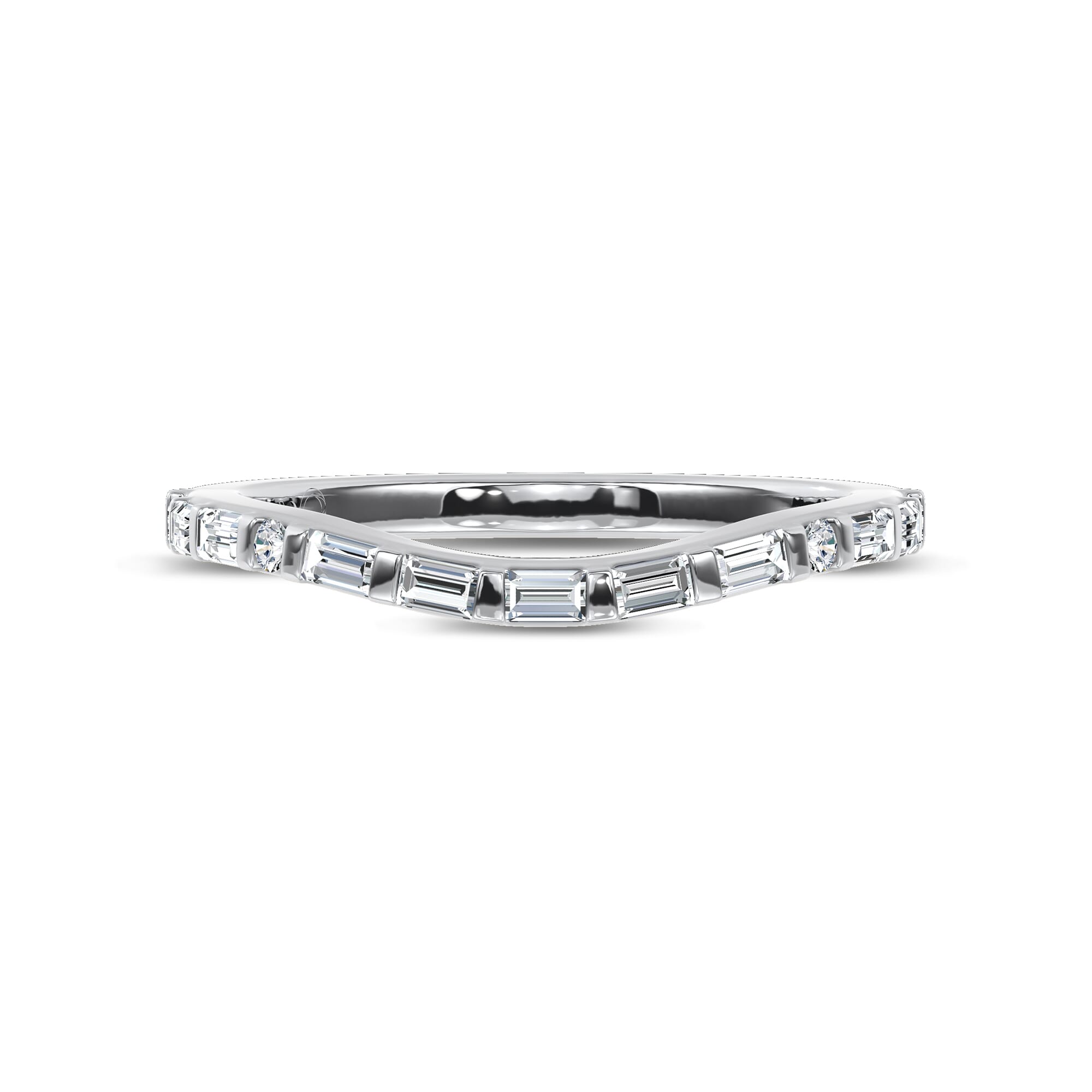 Mirabel Baguette Contoured Lab Band by Christian Siriano