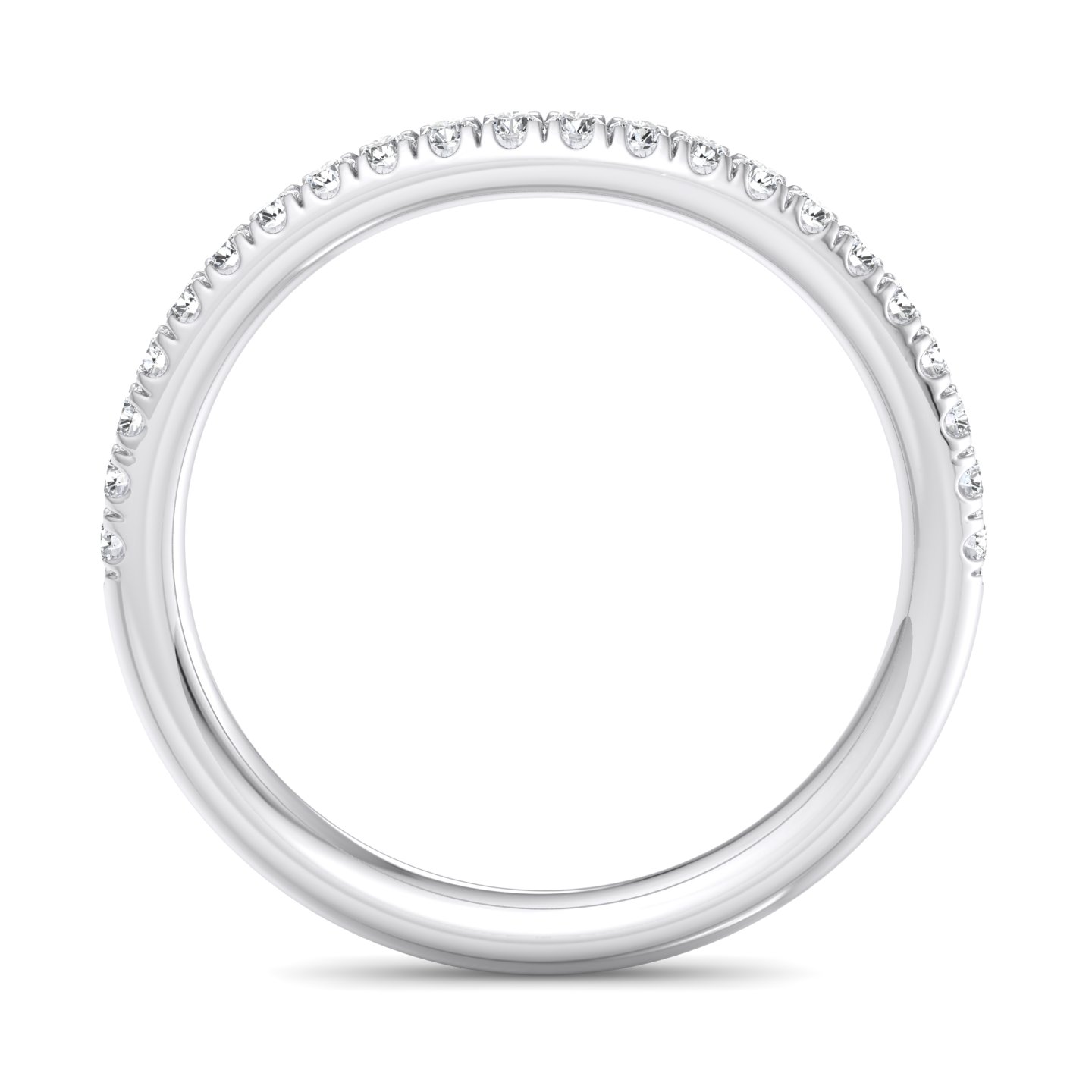 Frankie Curved Pave Band