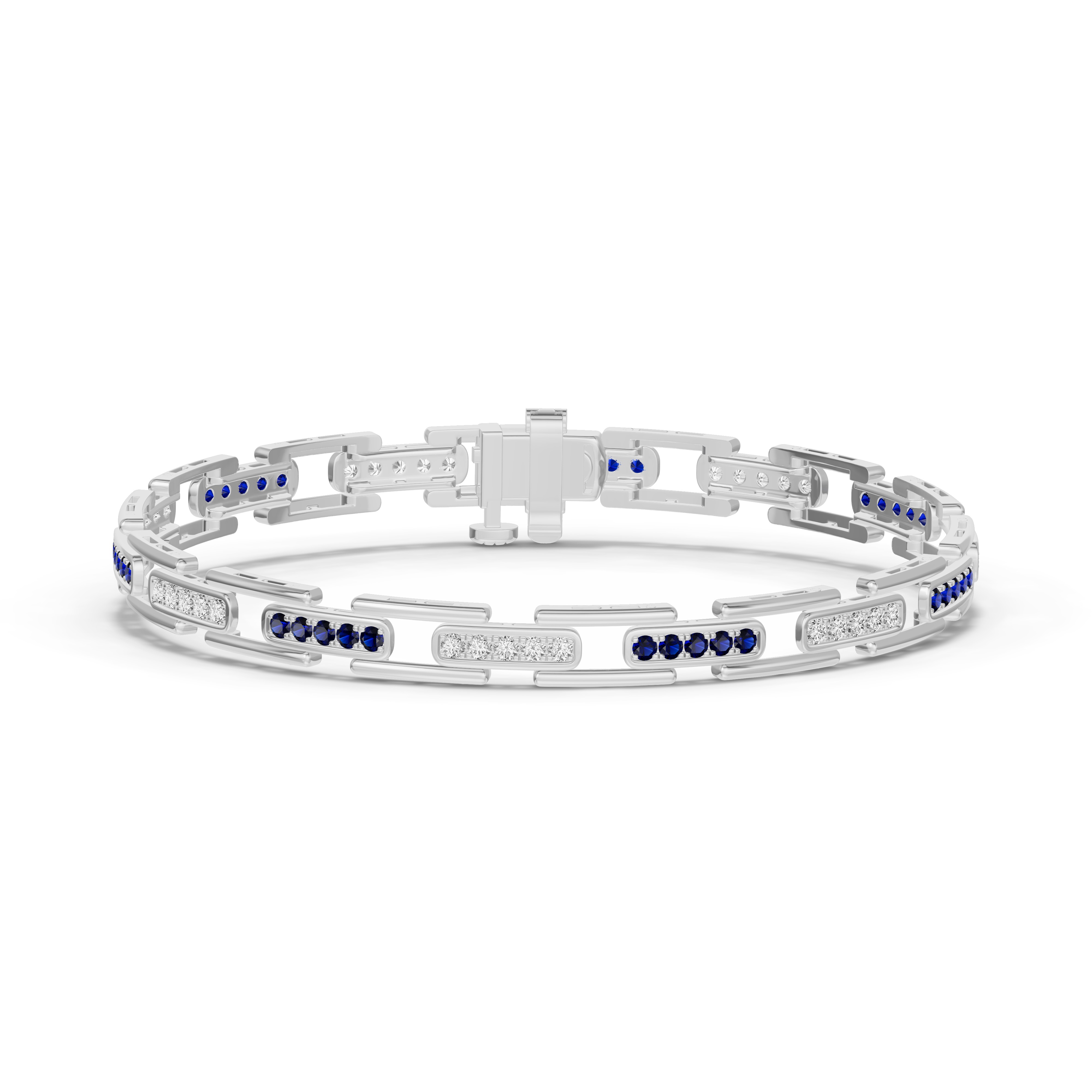 Corvella Diamond & Sapphire Bracelet