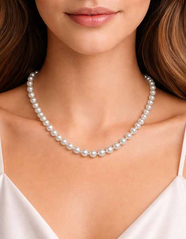 Akoya Pearl Necklace (7-8mm)