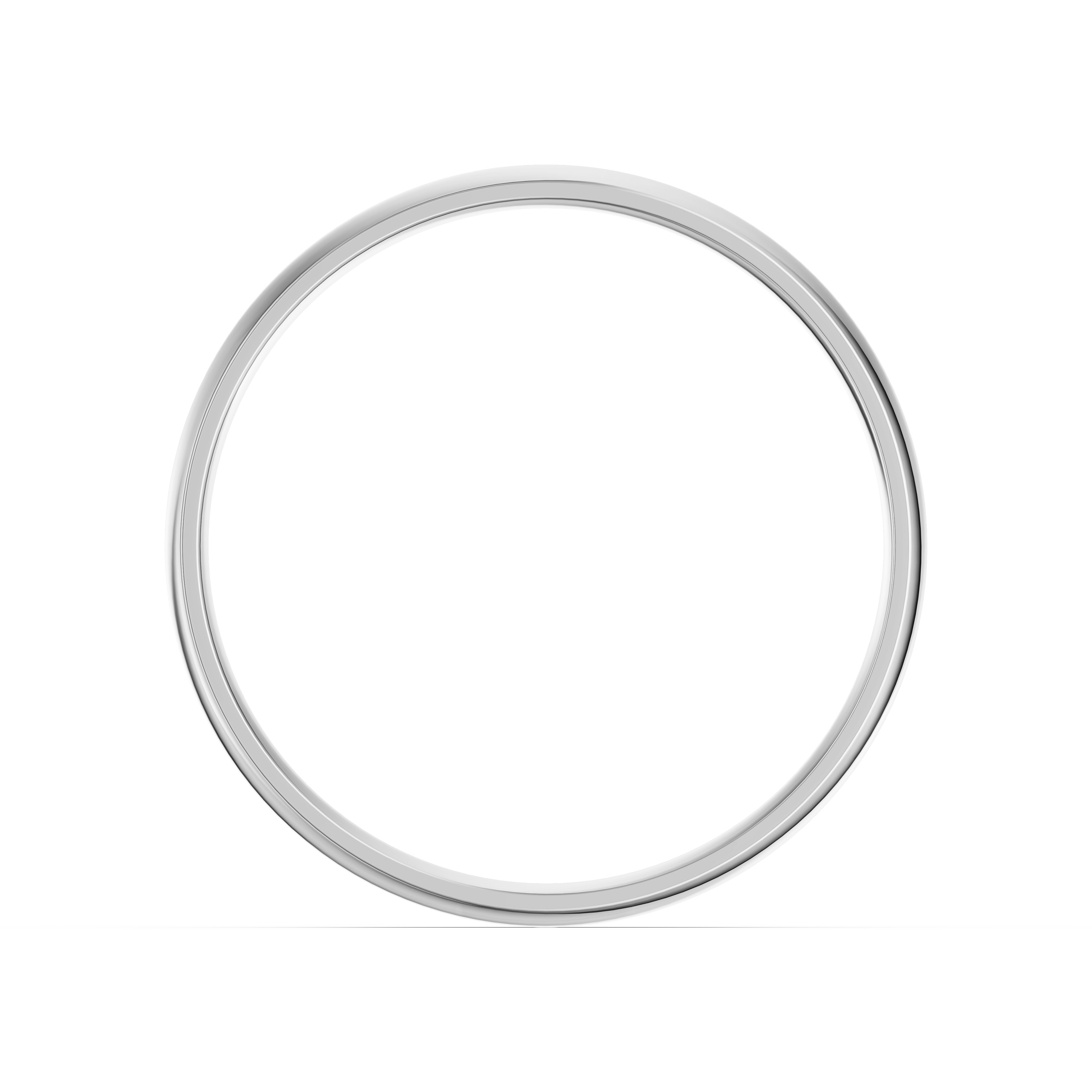 Low Dome Comfort-Fit Polished Band (3mm)