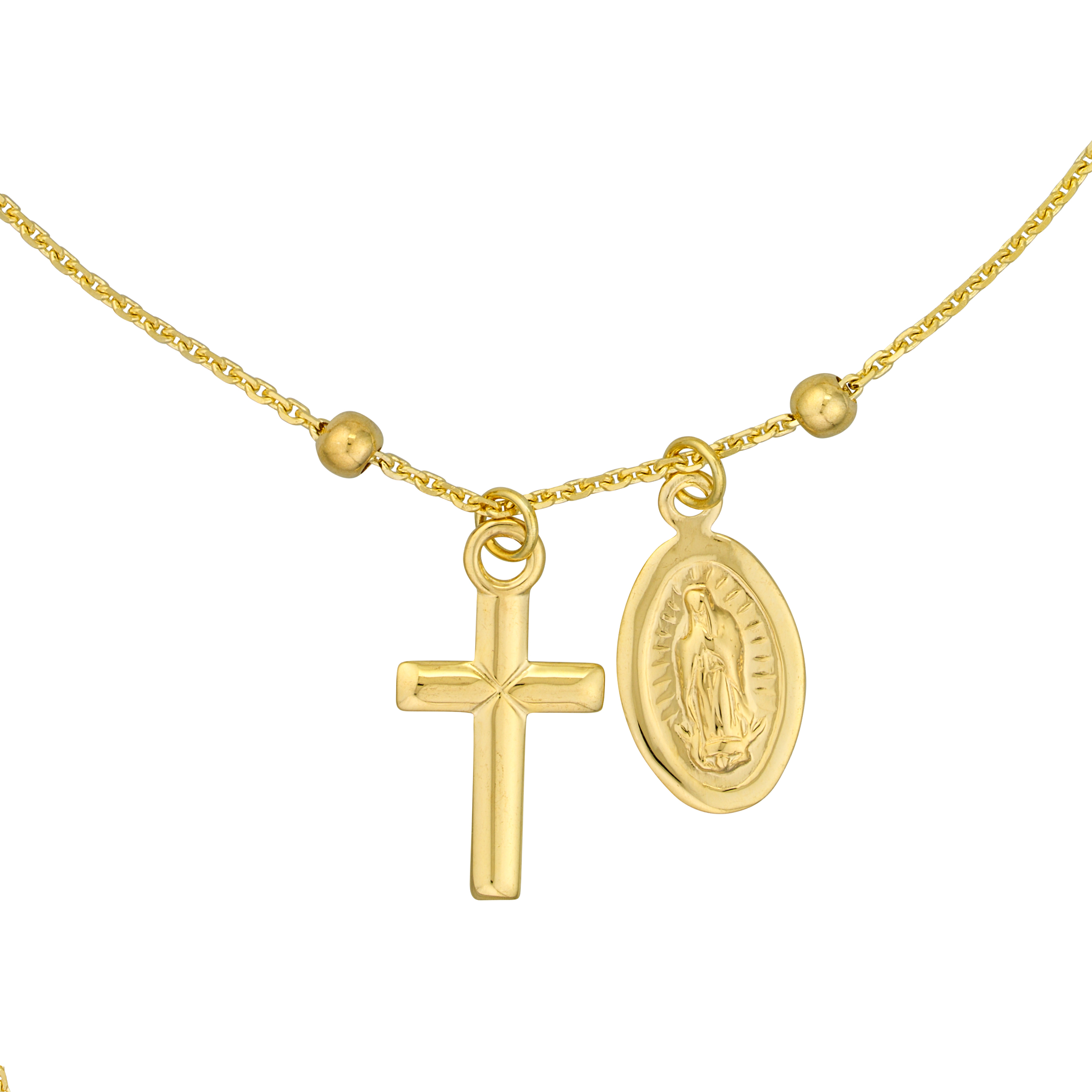 Faith Bead Station Bracelet