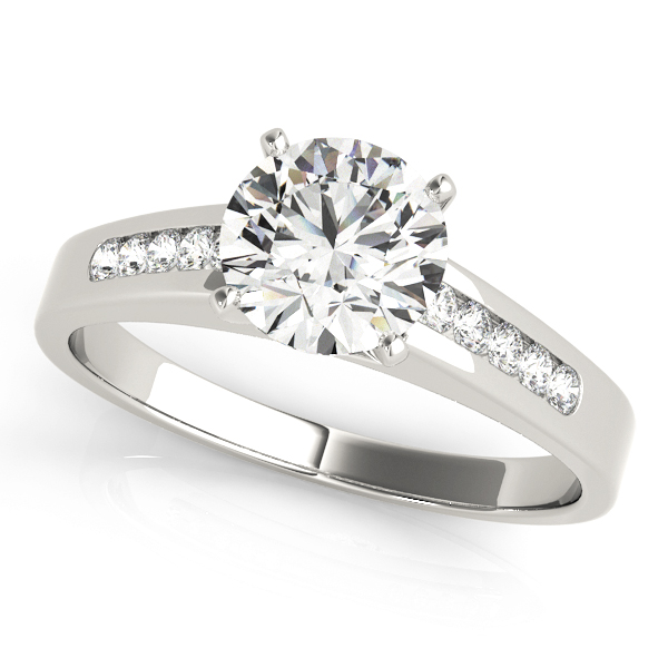 Kaylie Channel Diamond Engagement Ring
