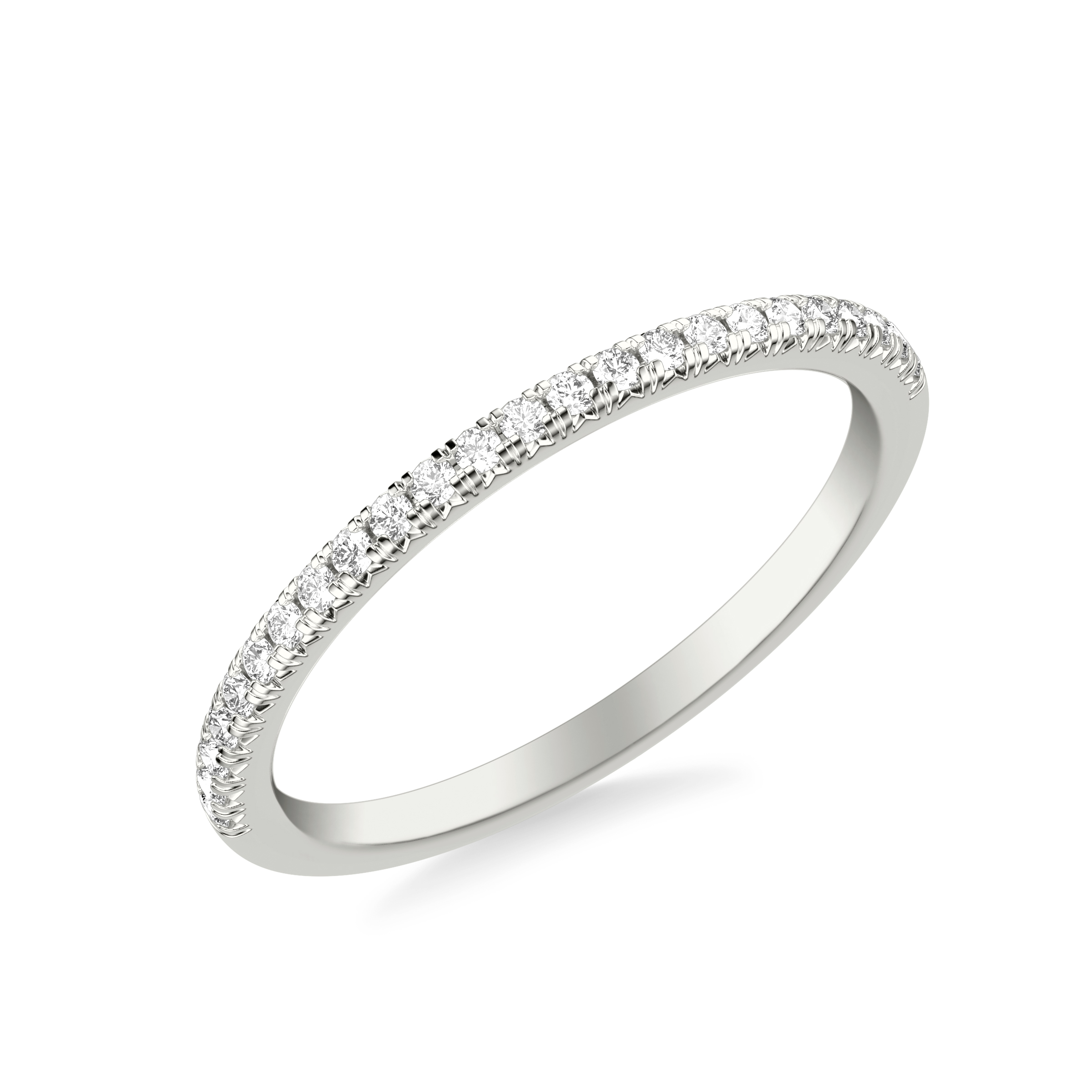 Leyton Pave Diamond Band
