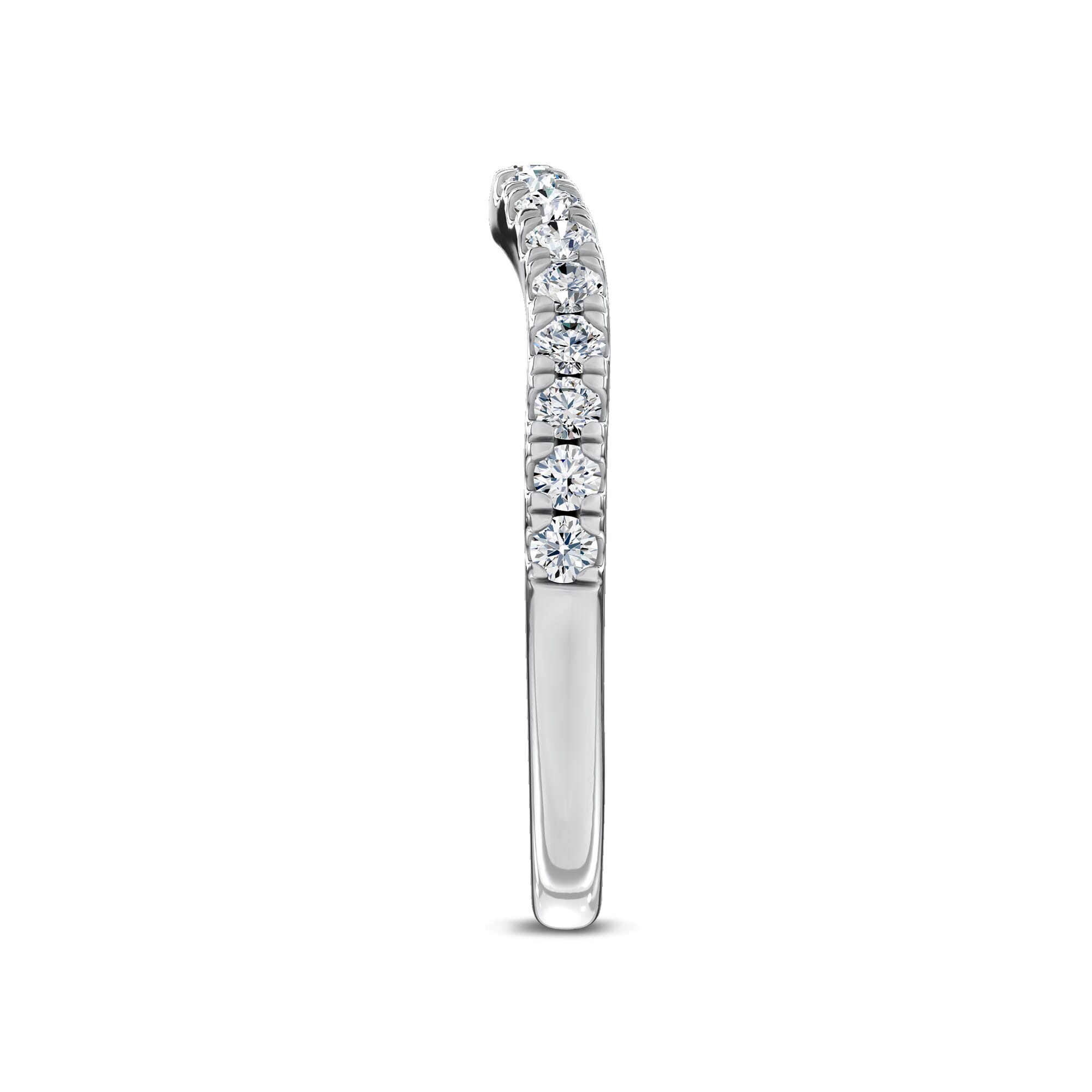 Ondina Contoured Pave Lab Band by Christian Siriano
