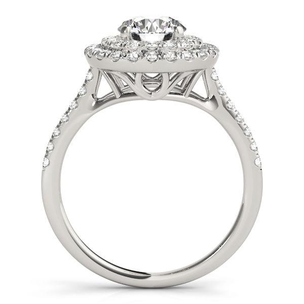 Daisy Double Halo Engagement Ring