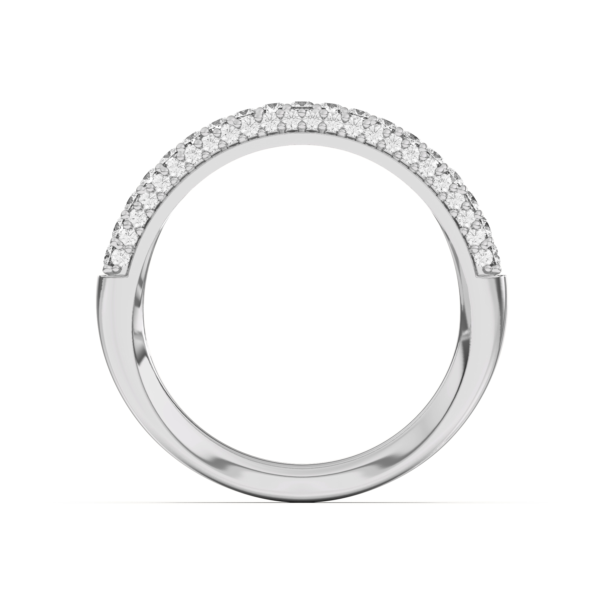 Ivana Triple Row Diamond Band