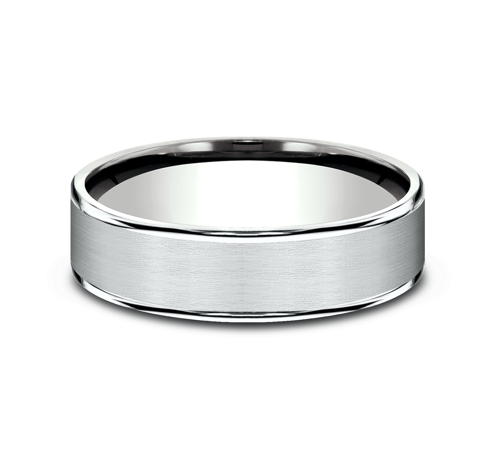 Axis Satin Comfort-Fit Band (6.5mm)