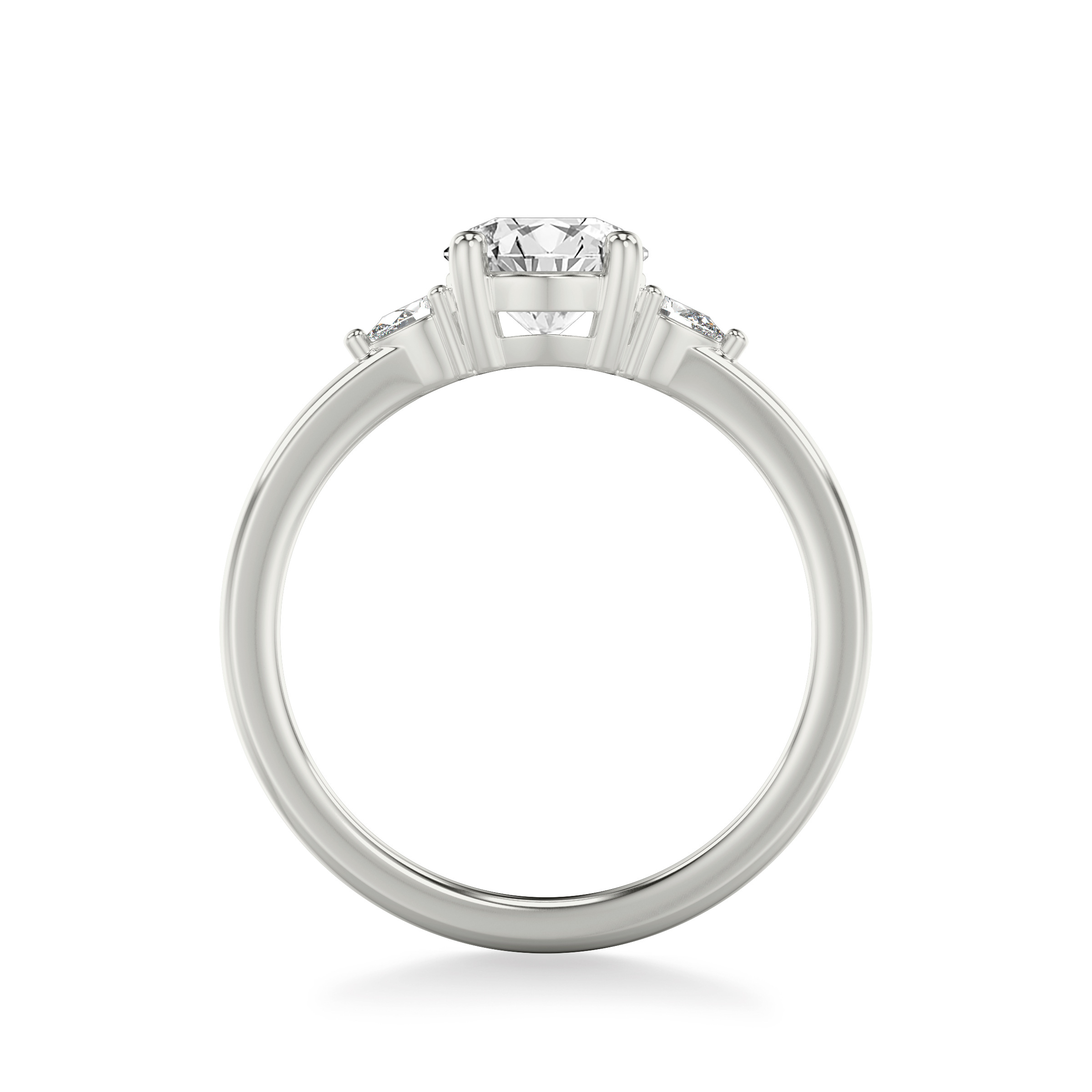 Julie Pear Shaped Diamond Engagement Ring