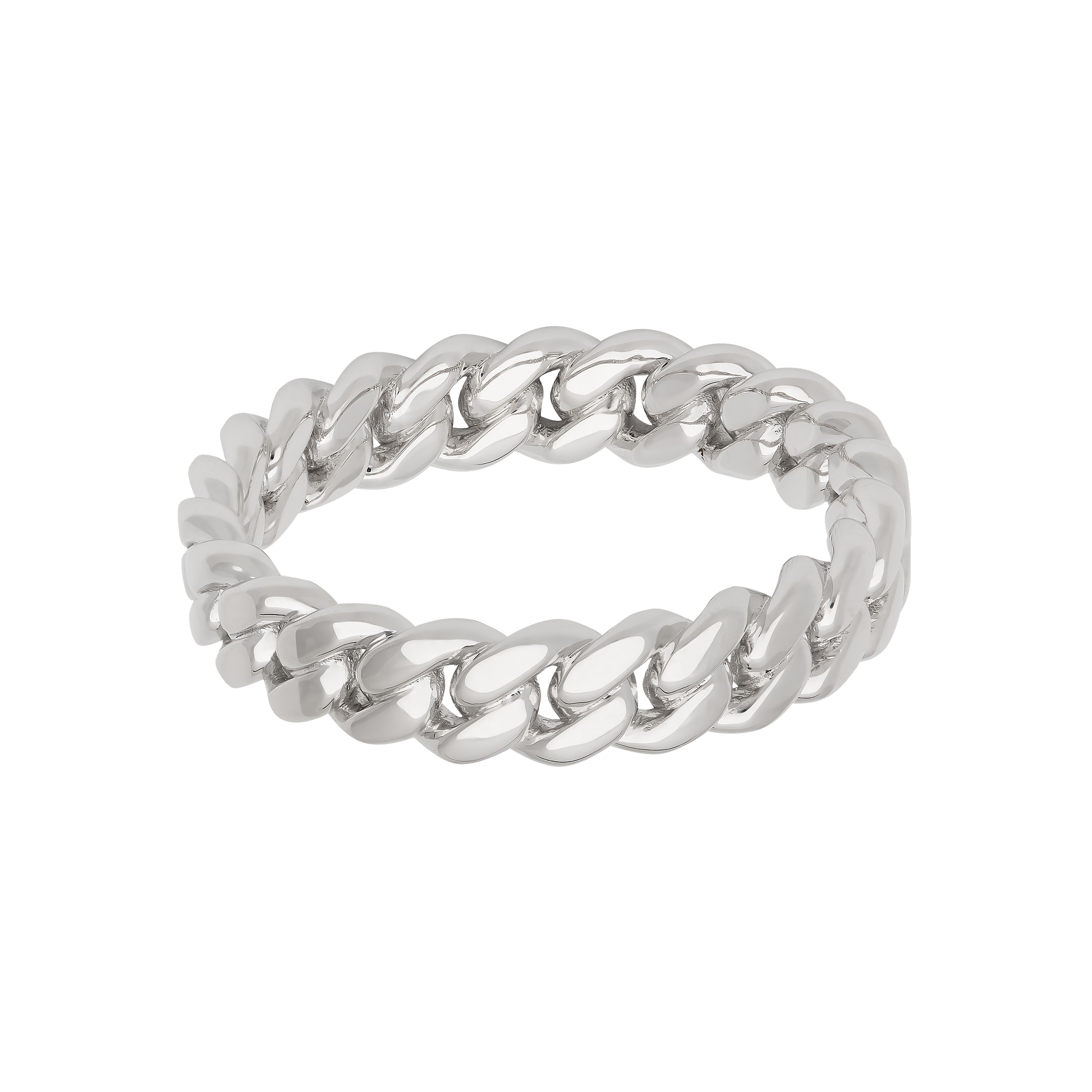 Cuban Link Polished Band (5mm)