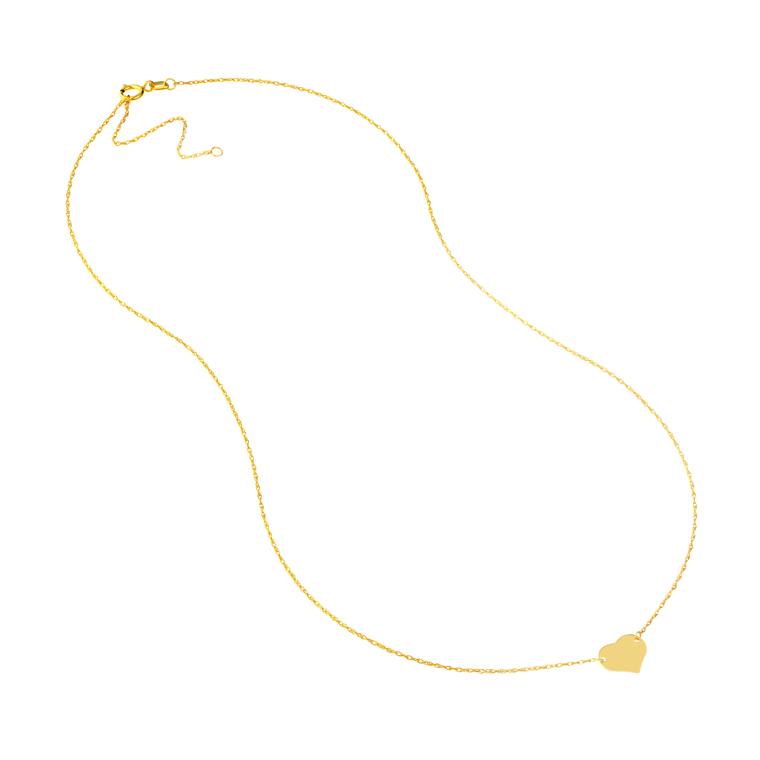 Mini Heart Gold Necklace
