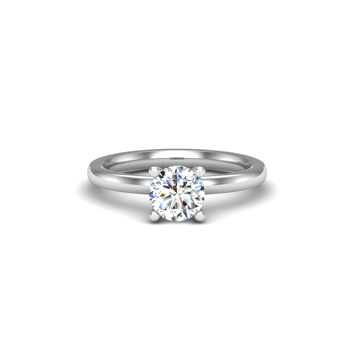 Sylvia Hidden Halo Engagement Ring