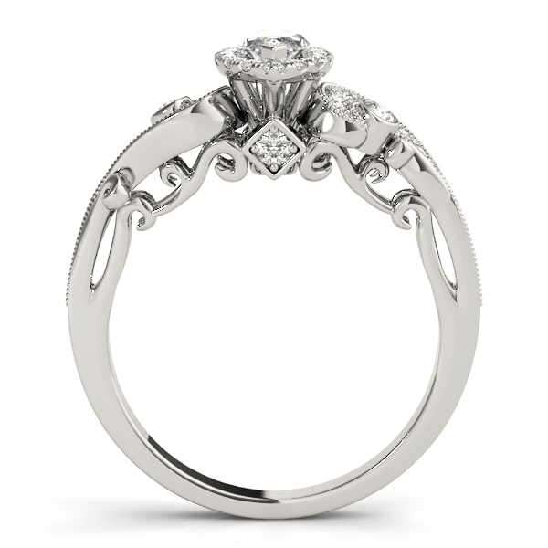 Azariah Halo Engagement Ring