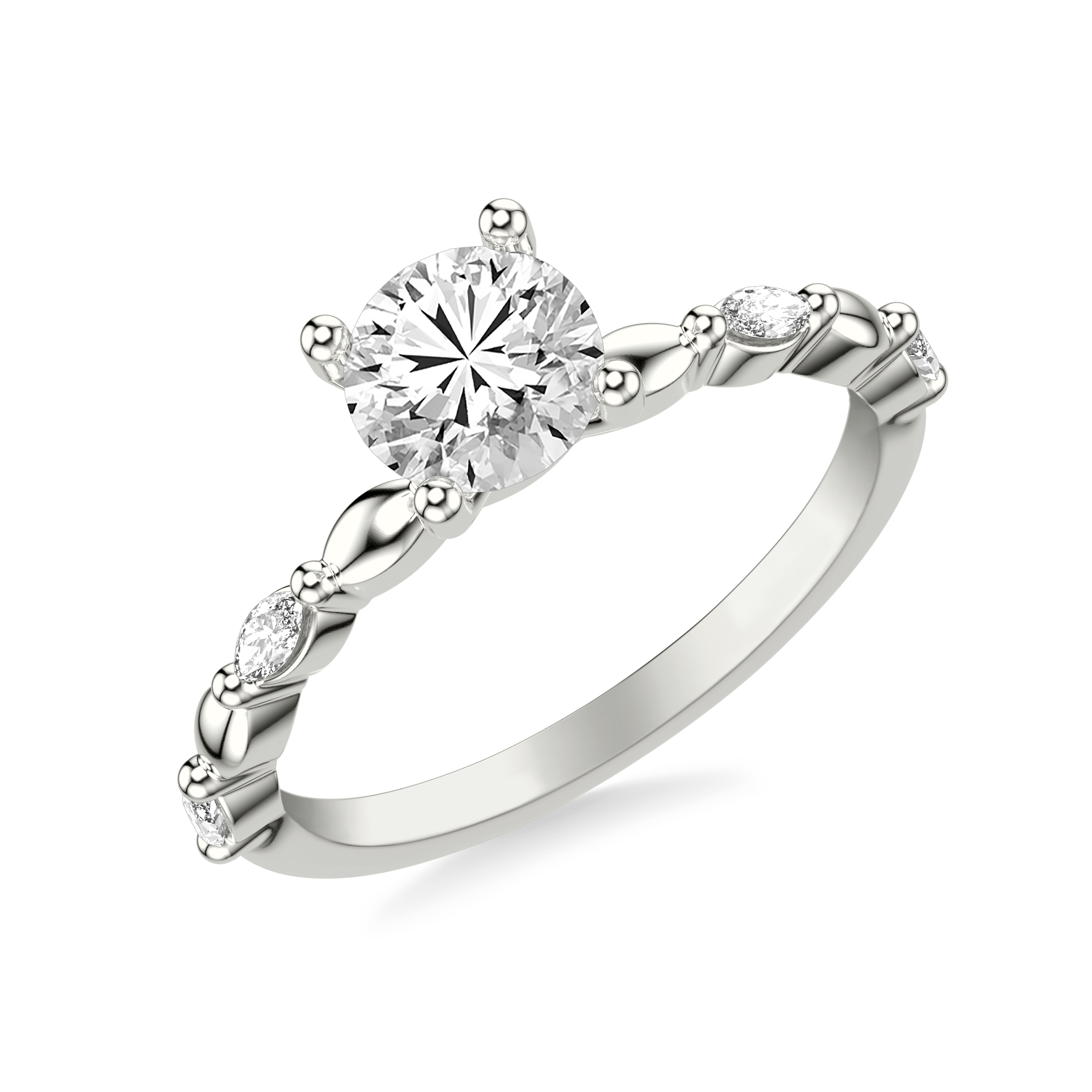 Tabitha Diamond Accent Engagement Ring