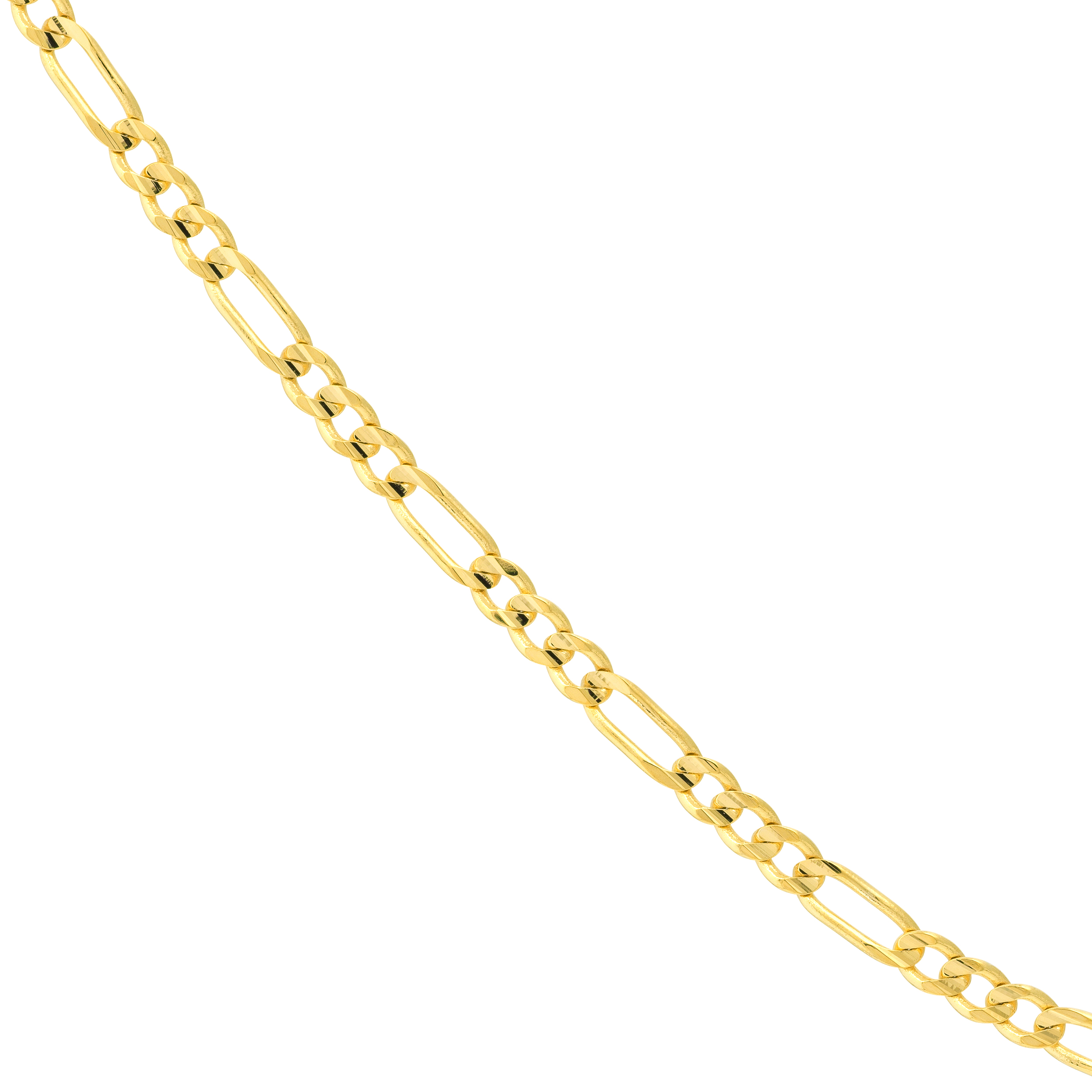 Figaro Gold Necklace (18 Inches)