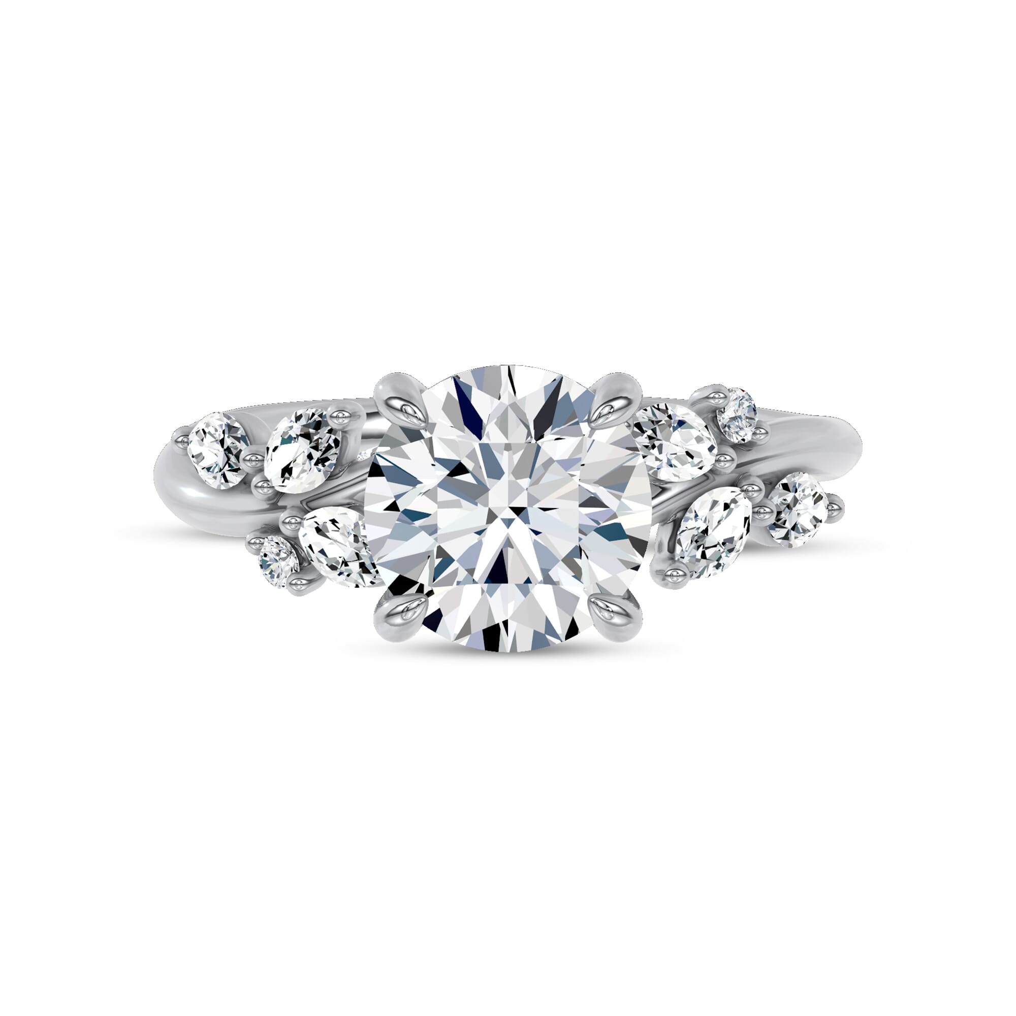 Lea Nature-Inspired Engagement Ring