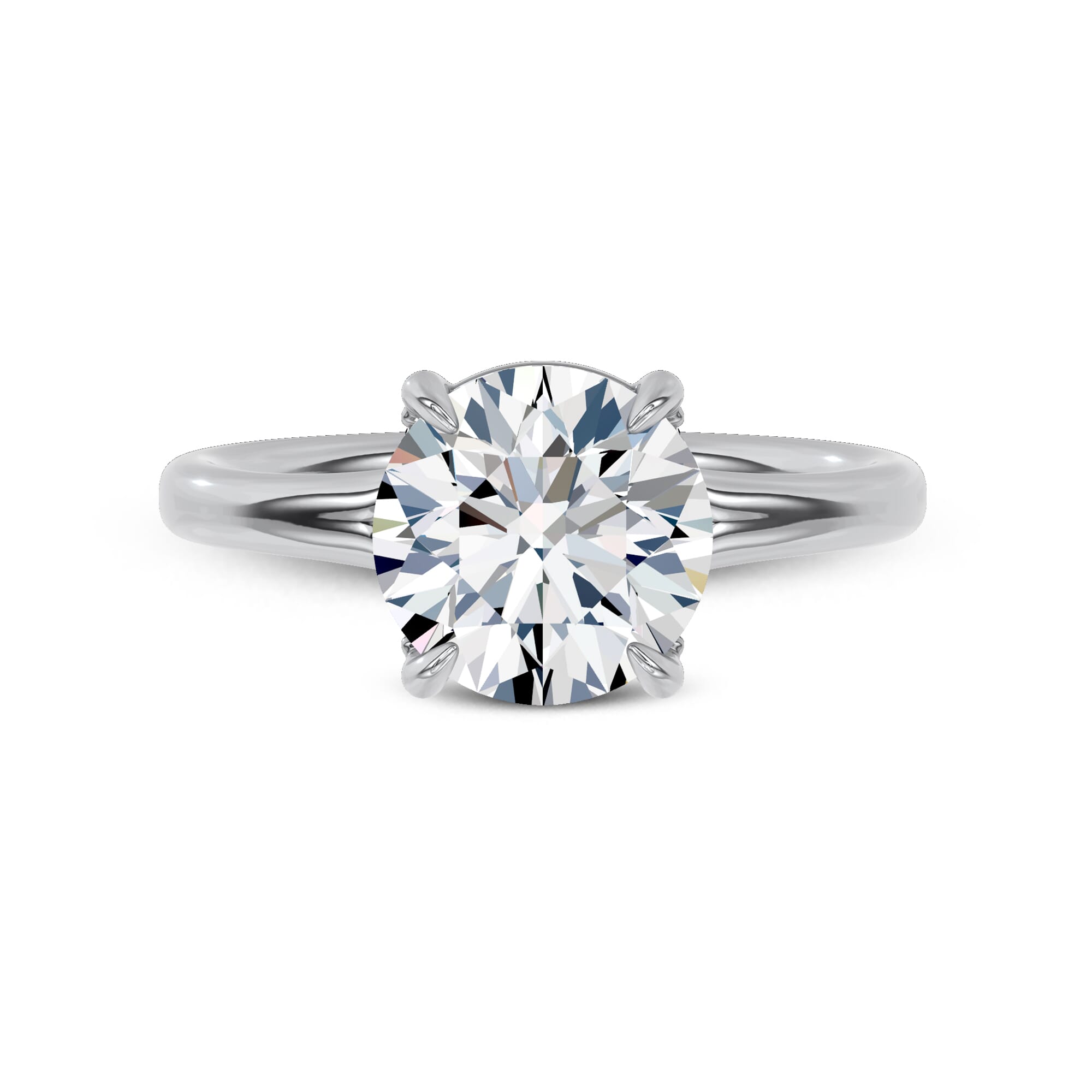 Marcelle Diamond Accent Engagement Ring