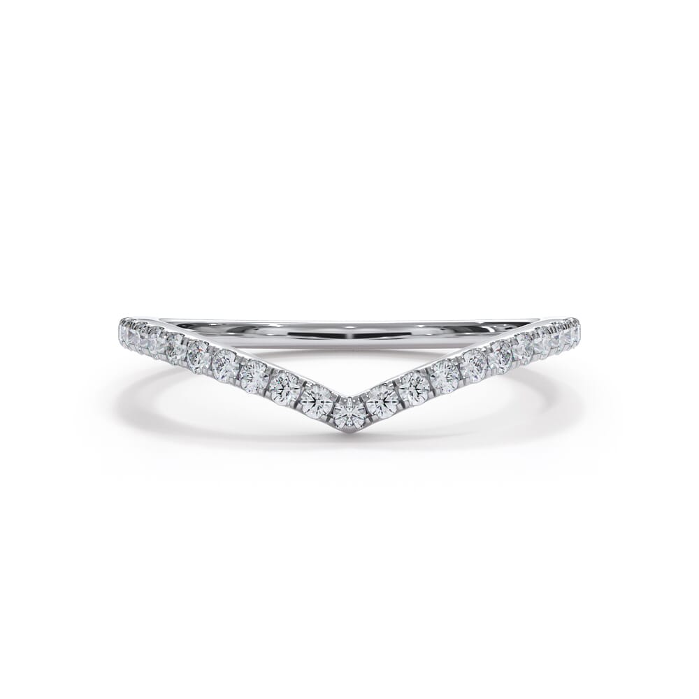 Bellora Chevron Pave Band