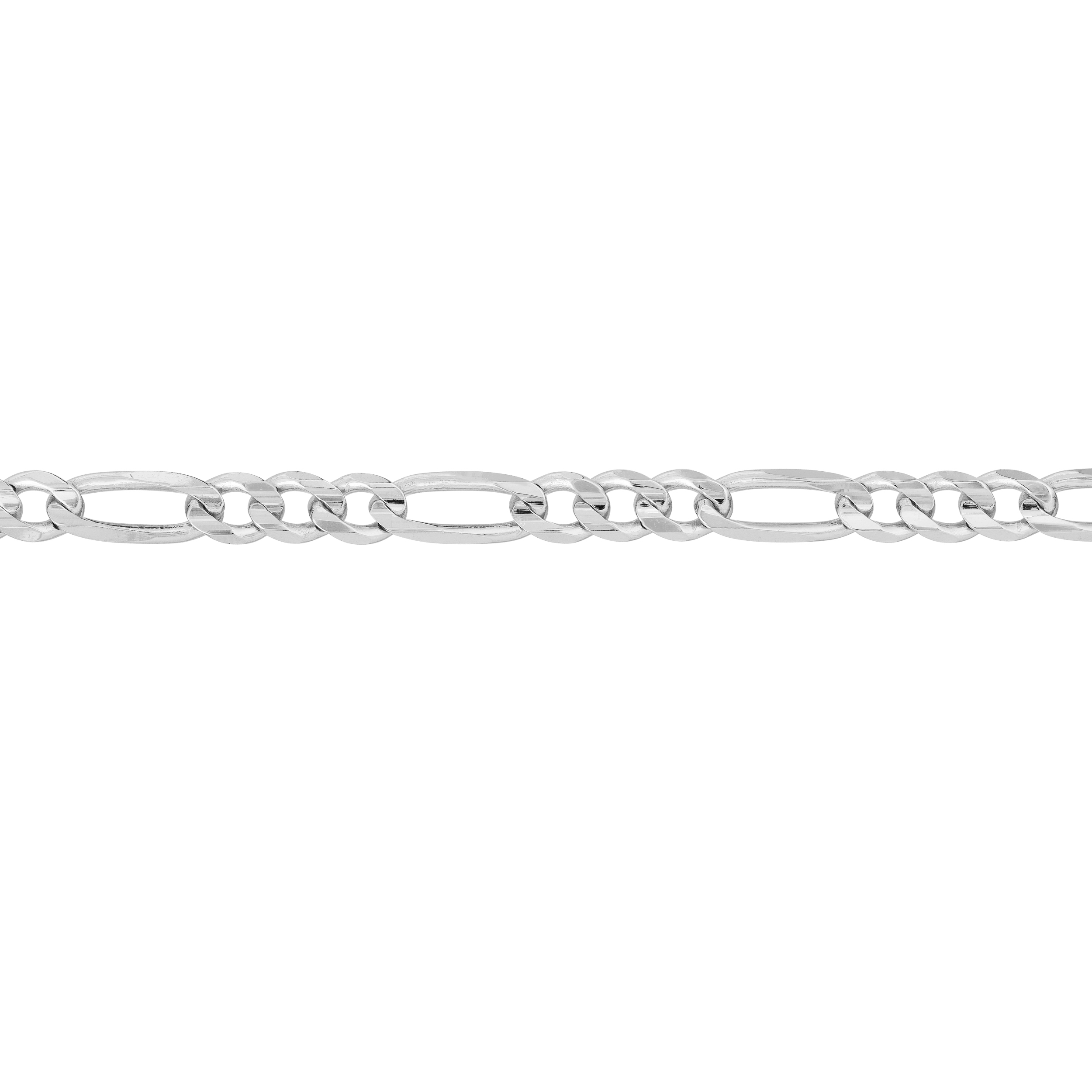 Concave Figaro Bracelet (5.8mm, 8.5")