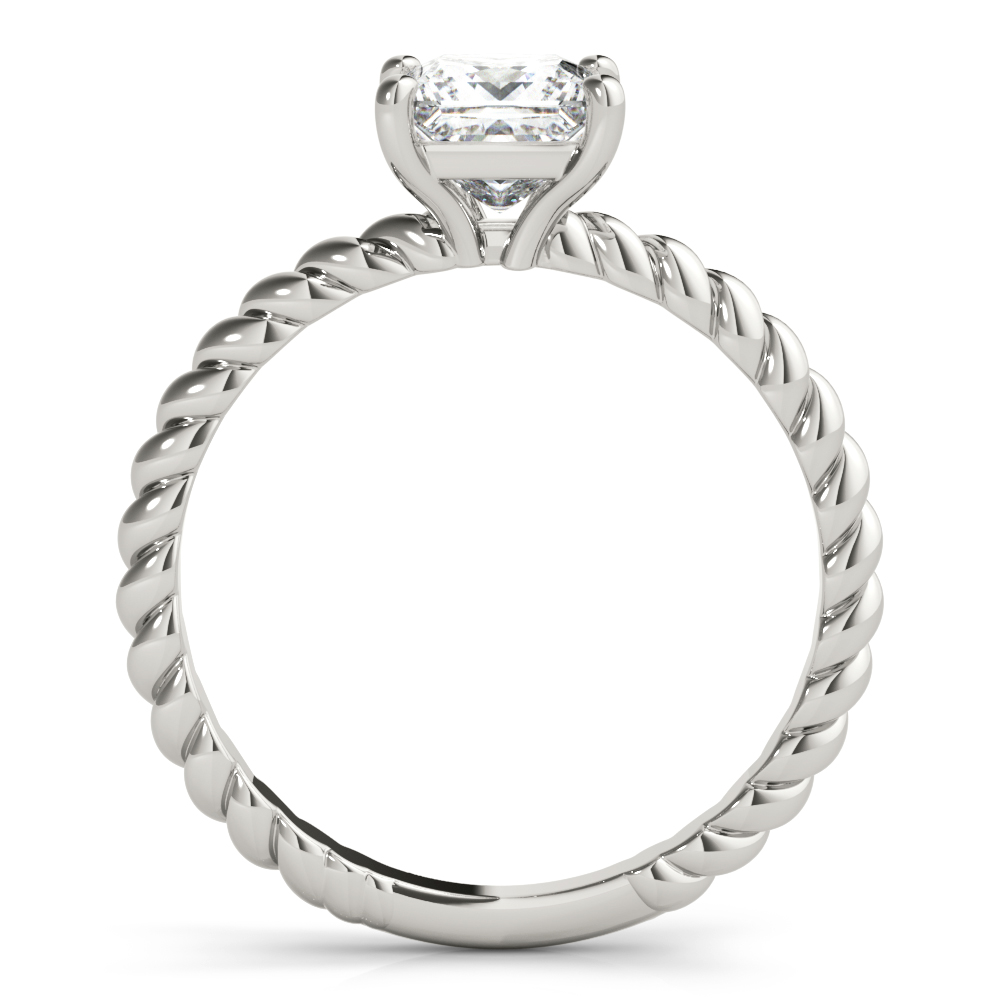 Aubrey 4 Prong Twist Engagement Ring