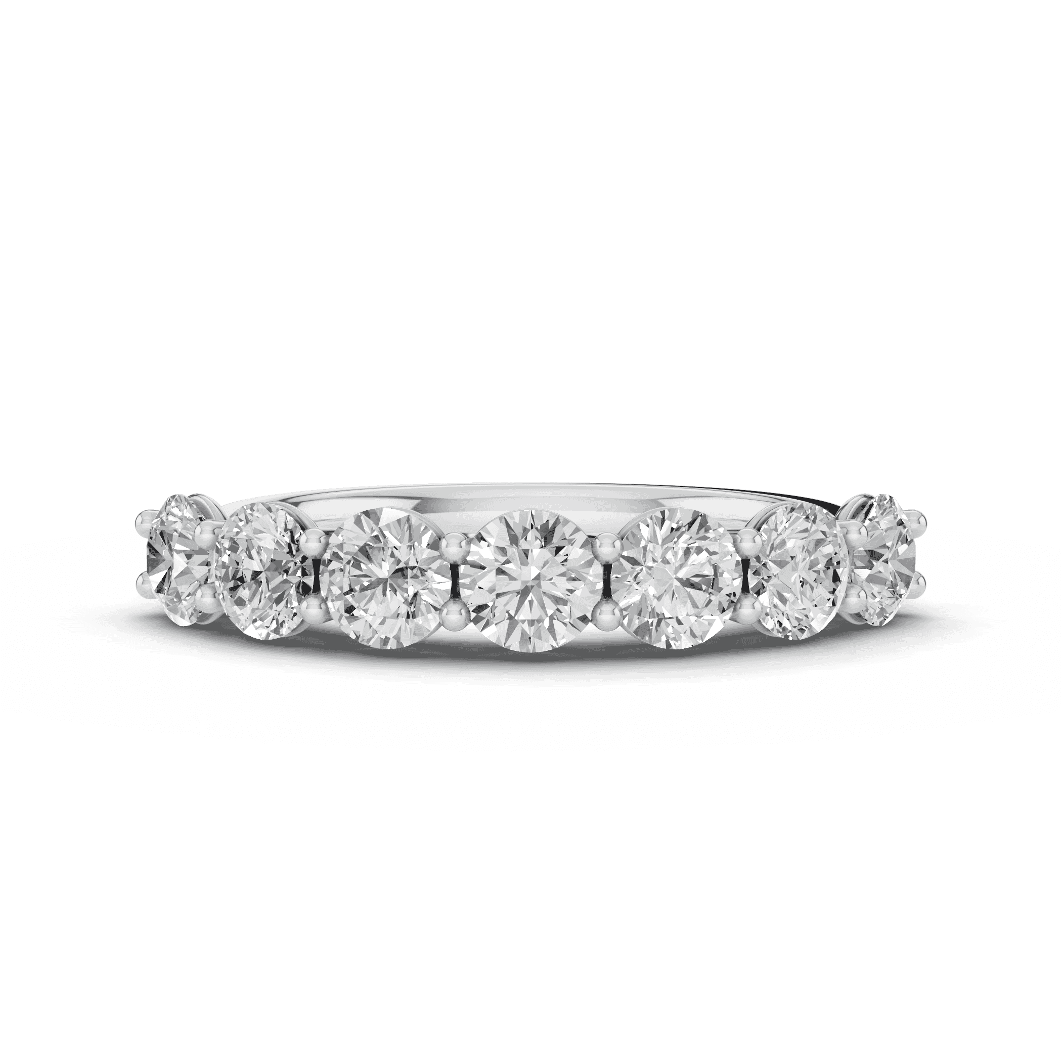 Tradition U-Prong Seven-Stone Lab Diamond Band (1.50 ct. tw.)
