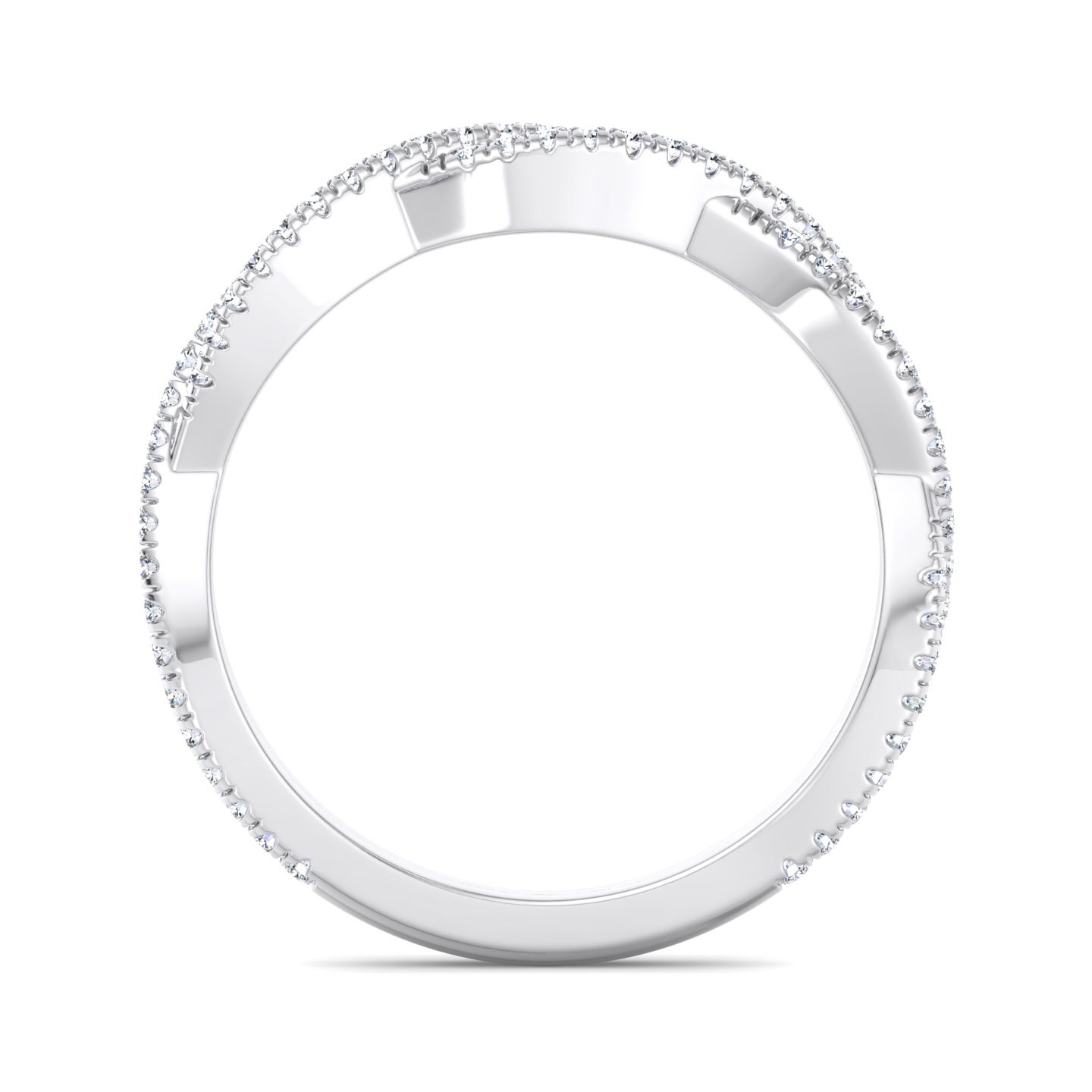 Jessica Twisted Pave Band