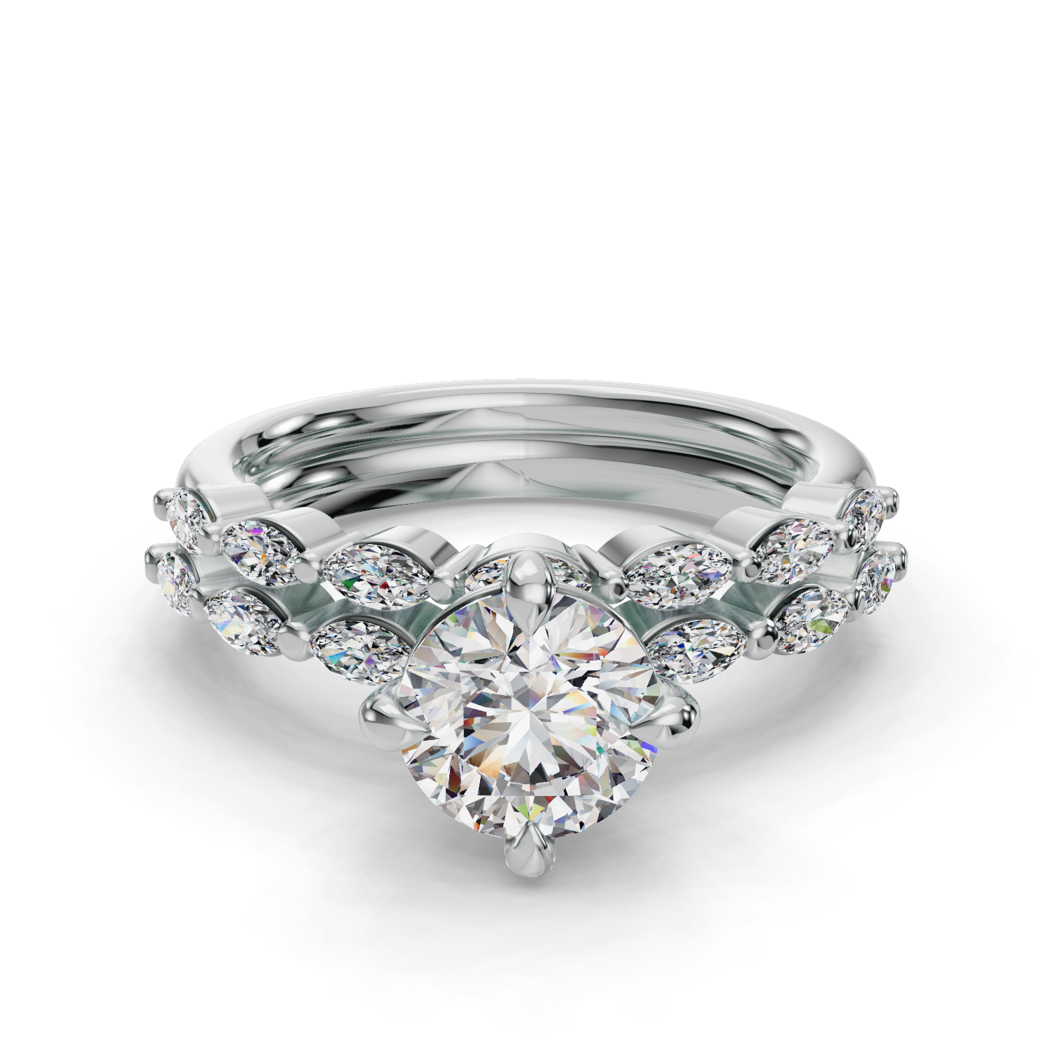 Mila Marquise Diamond Band