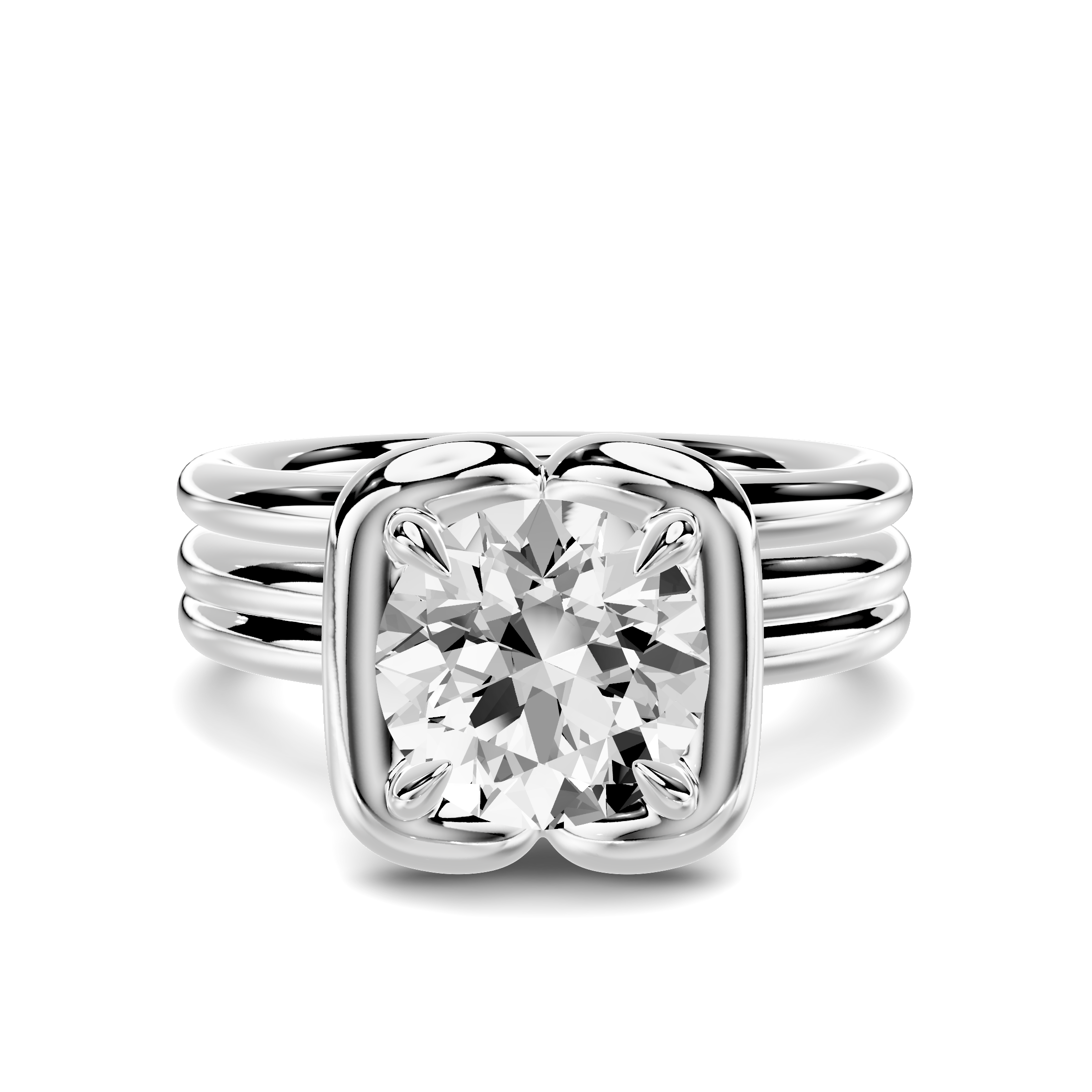 Elaris Dome Wedding Band