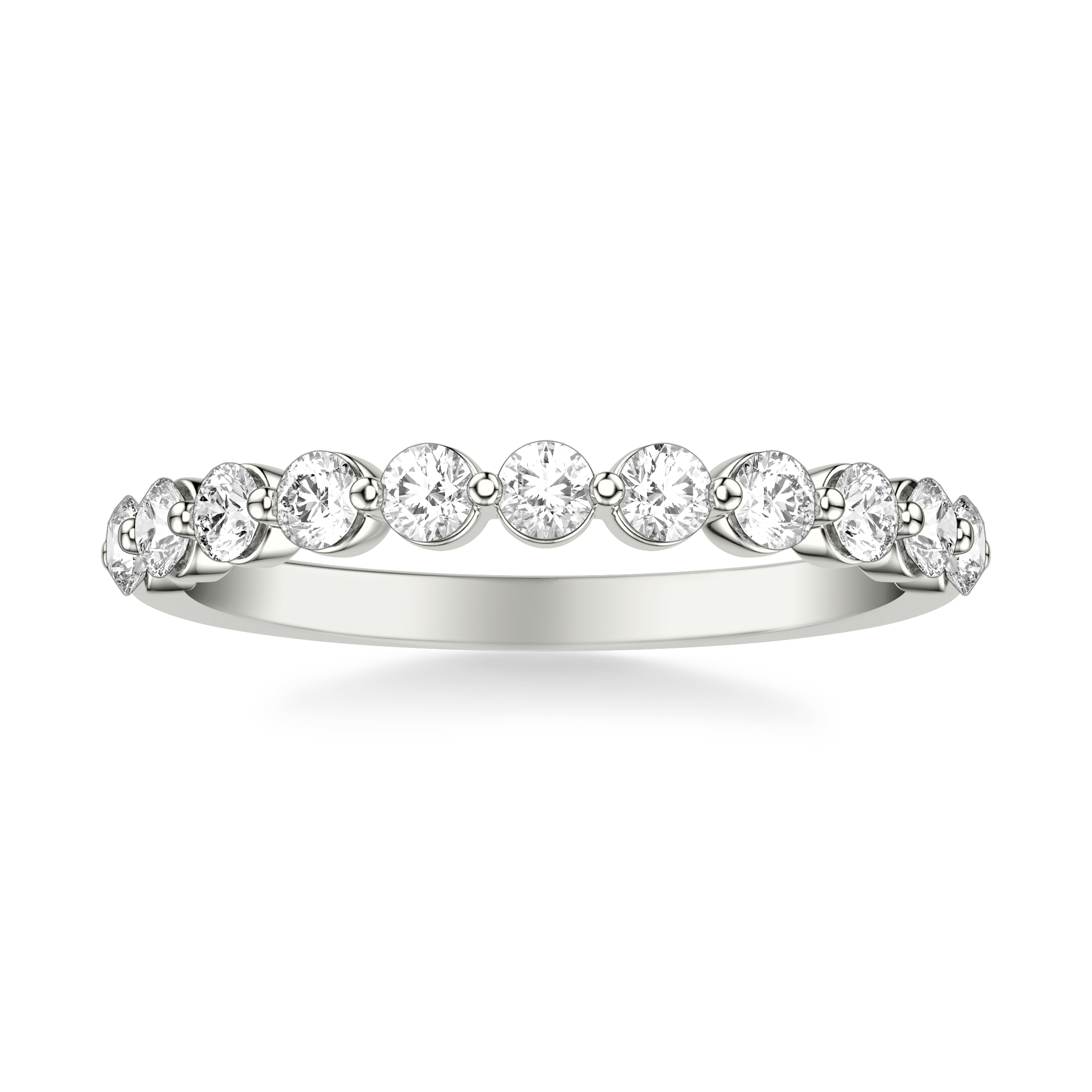 Bliss Grand Shared Prong Diamond Band