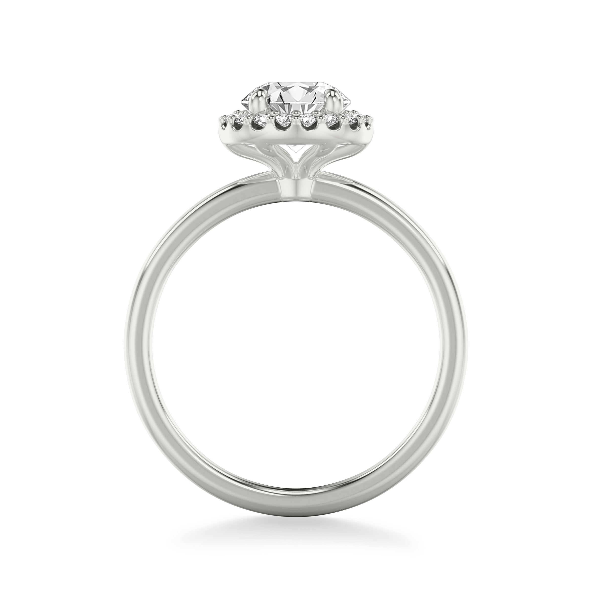 Debbie Classic Halo Engagement Ring