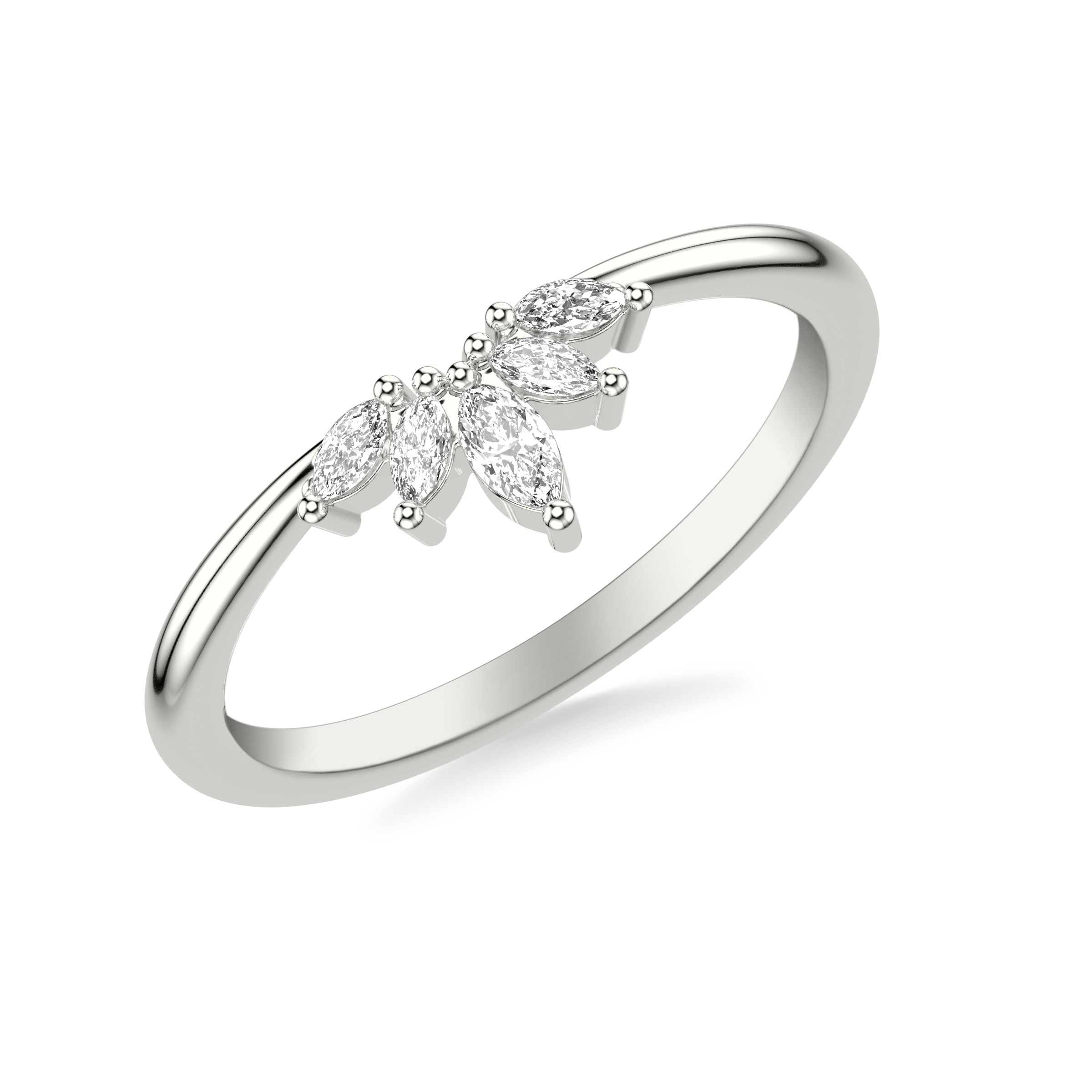 Marquise Diamond Tiara Band