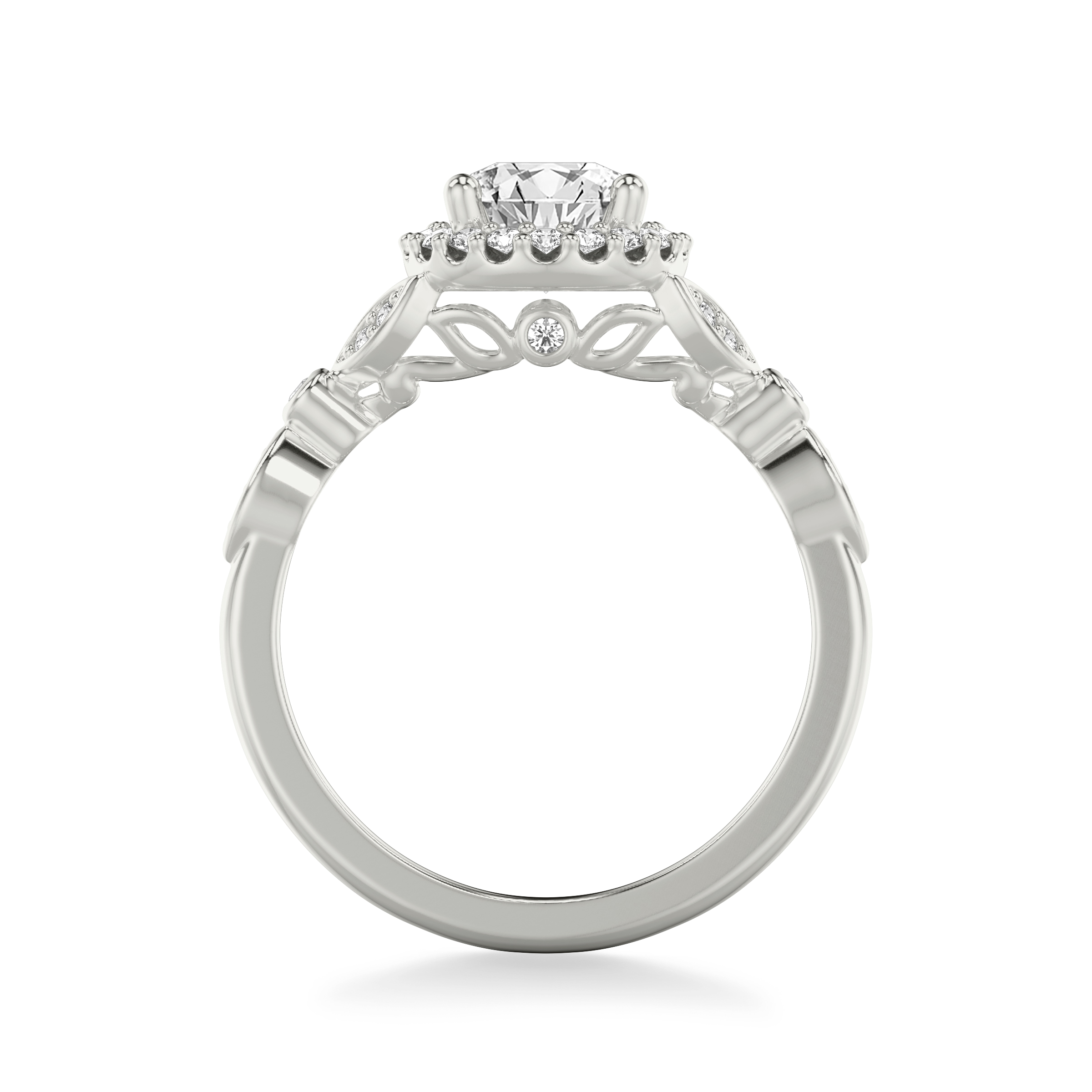 Dolly Halo Engagement Ring