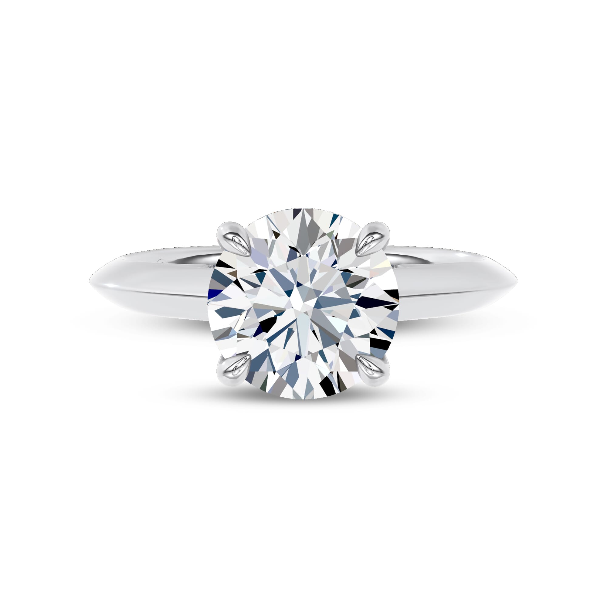 Avant Knife-Edge Engagement Ring by Christian Siriano