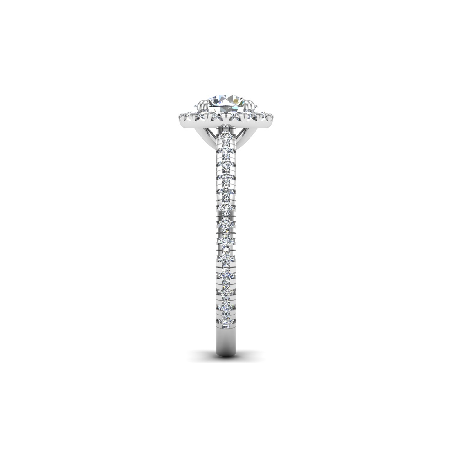 Alison Halo Engagement Ring