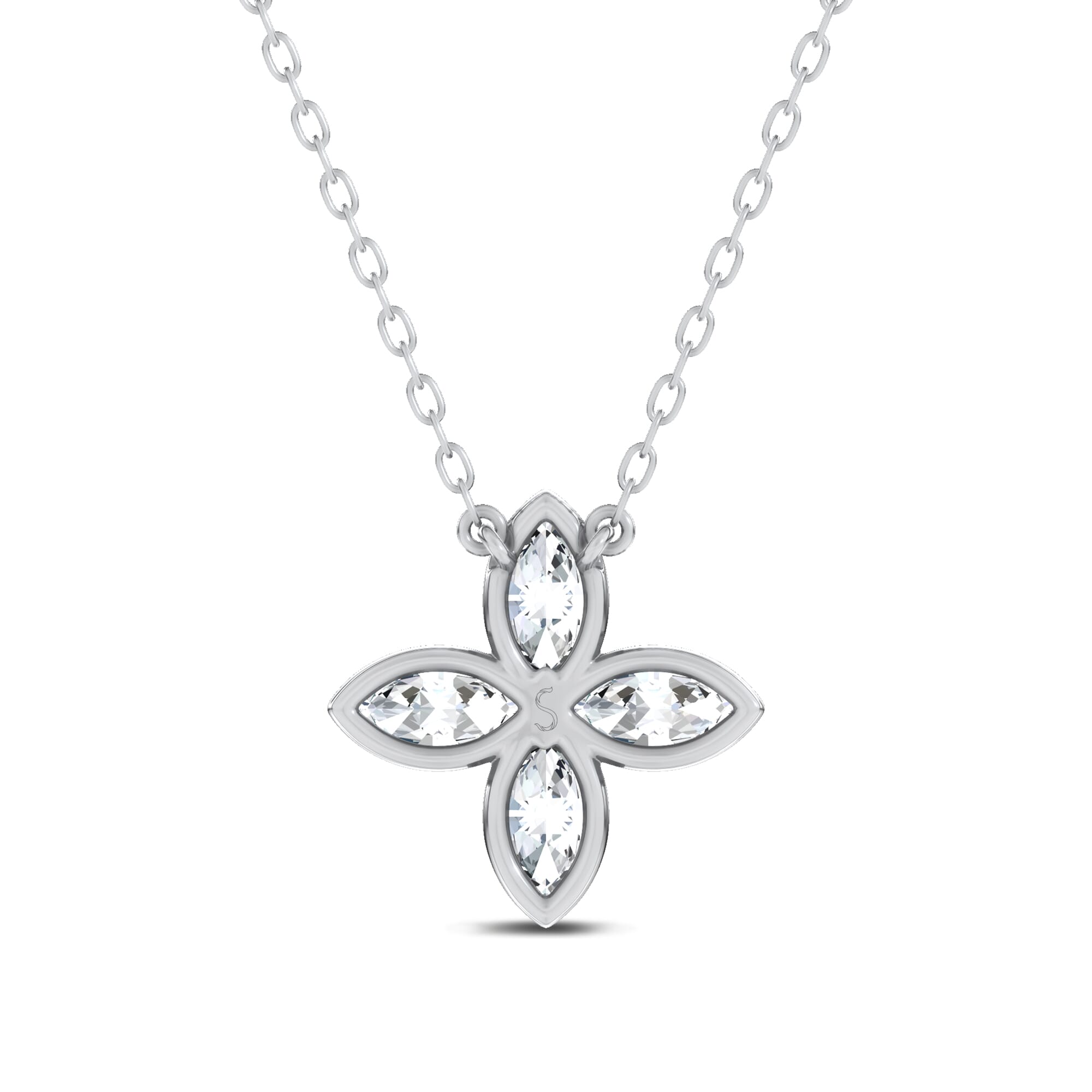 Maravina Rosette Lab Diamond Pendant by Christian Siriano
