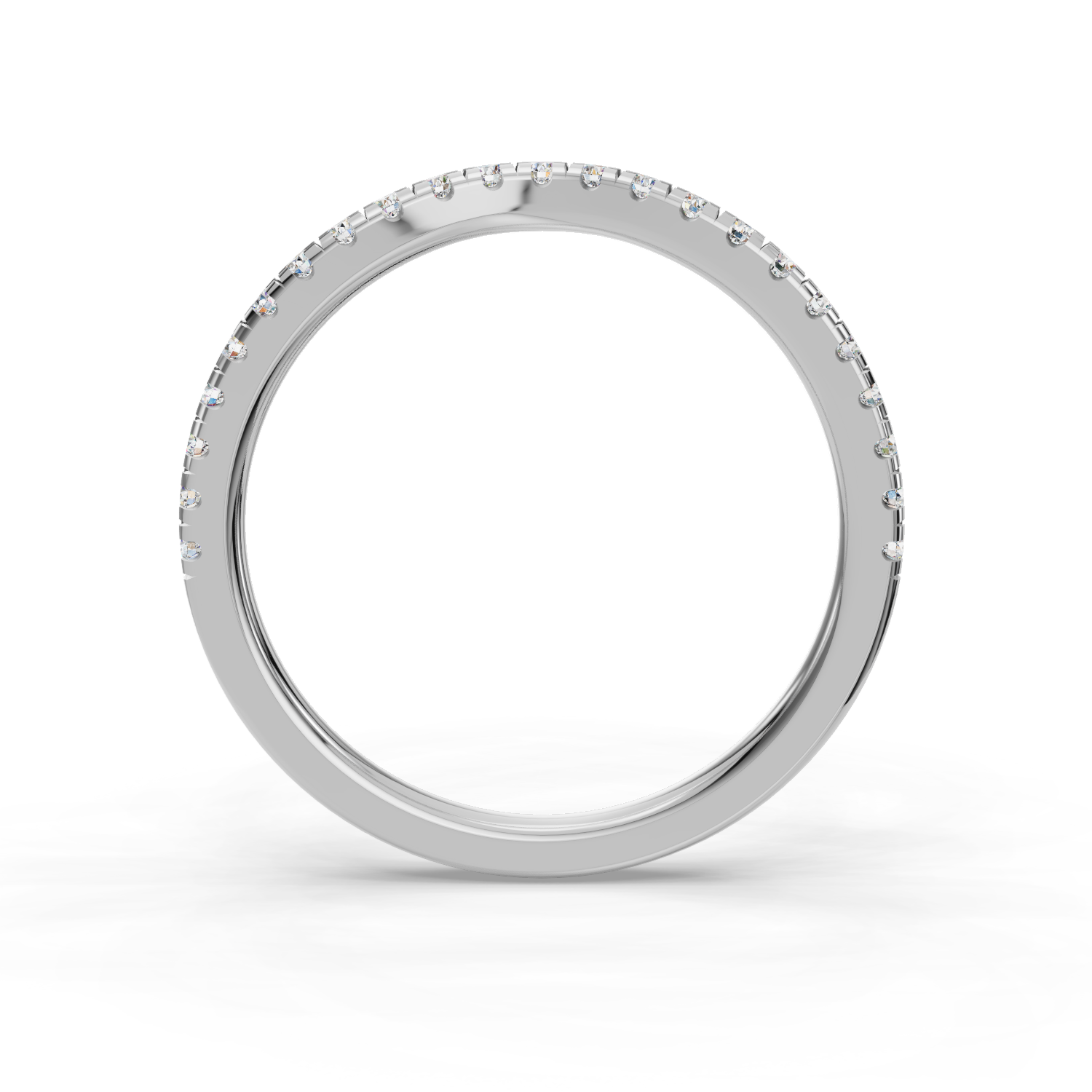 Remy Curved Pave Band