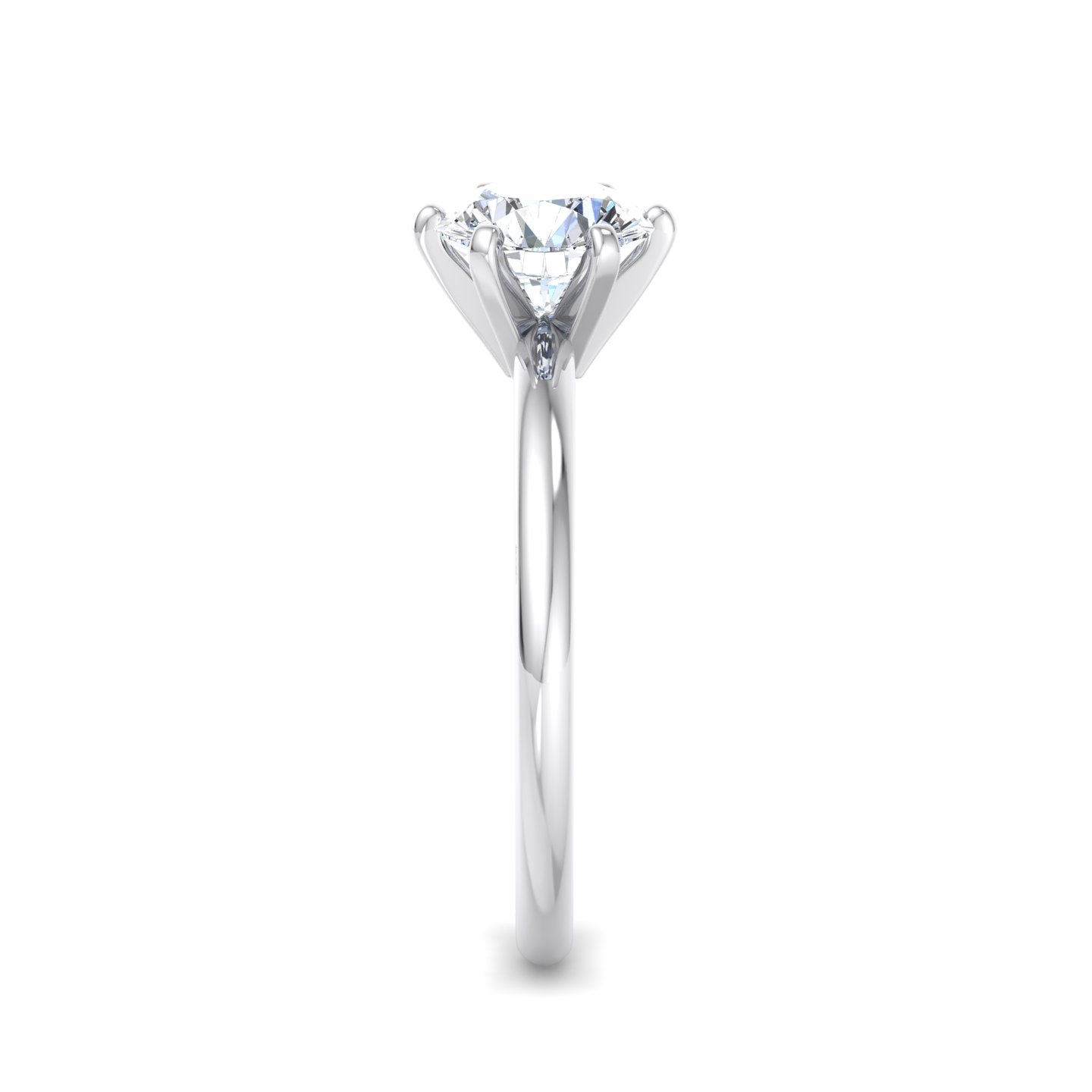 Ilana 6 Prong Solitaire Engagement Ring