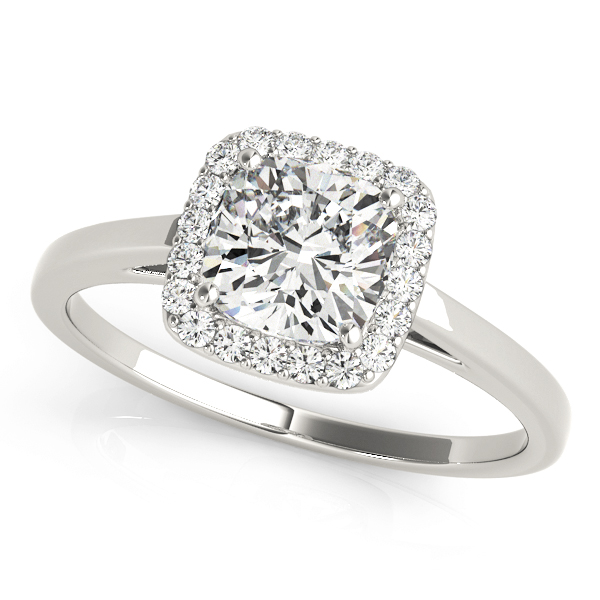 Kimia Halo Engagement Ring