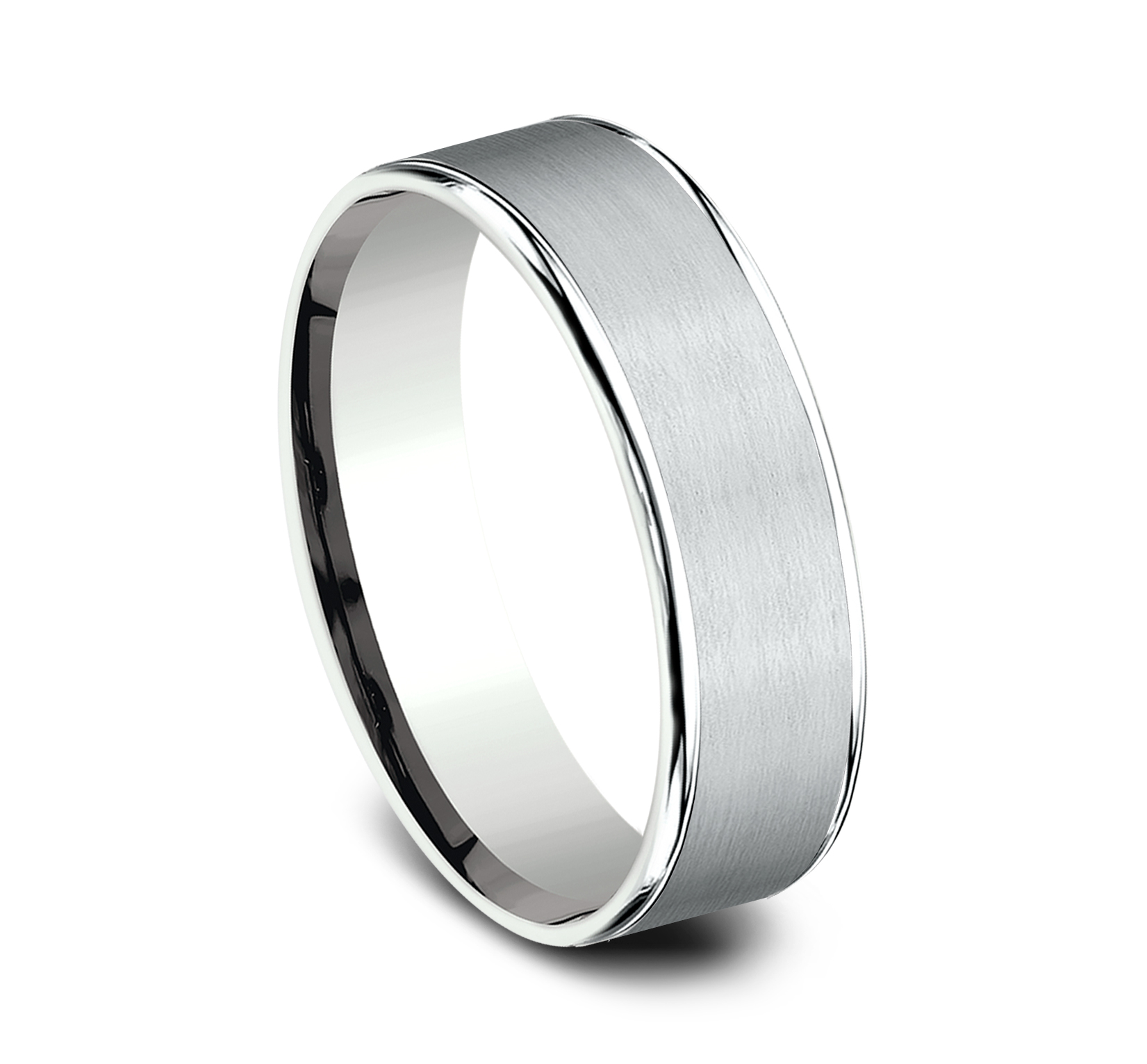 Axis Satin Comfort-Fit Band (6.5mm)