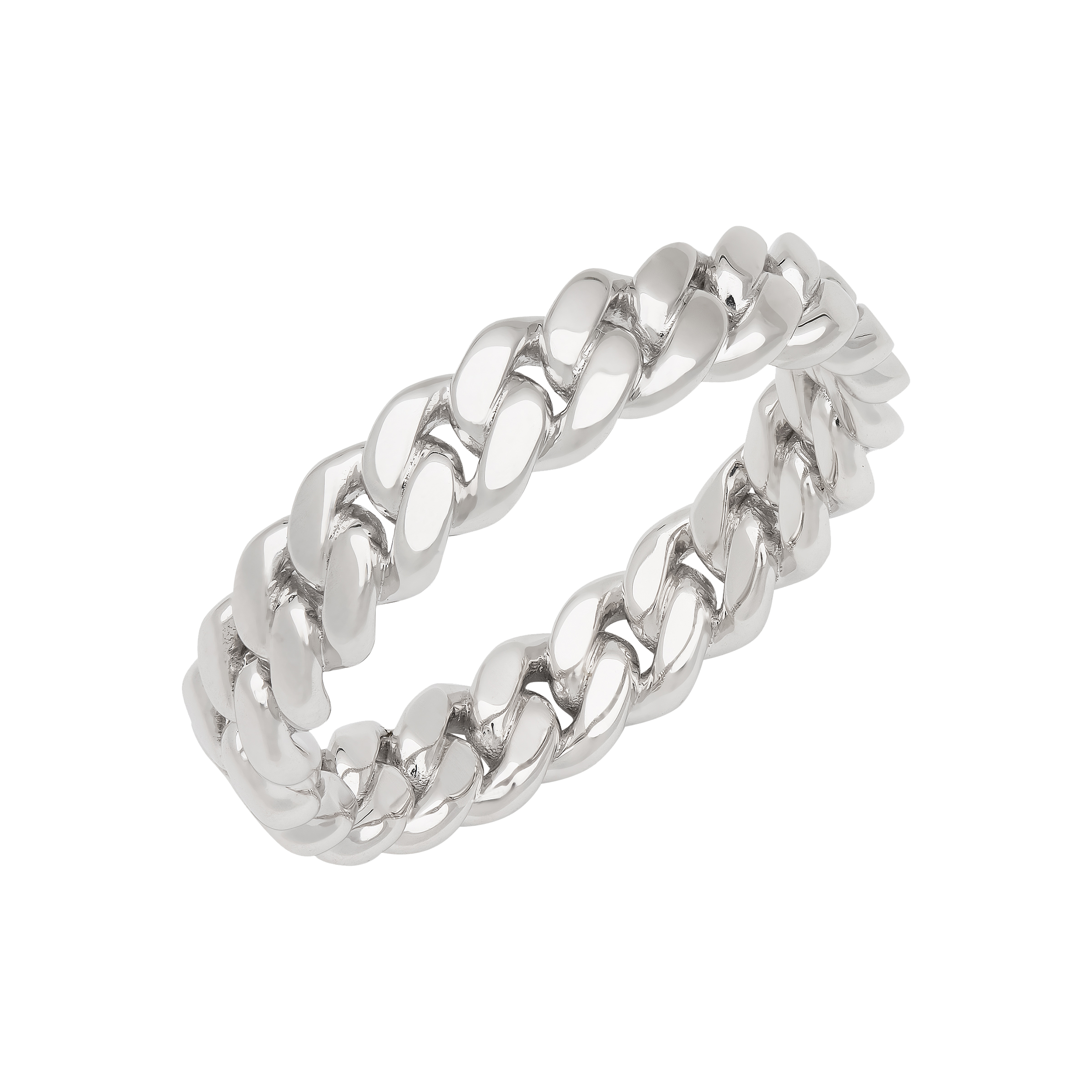 Cuban Link Polished Band (5mm)