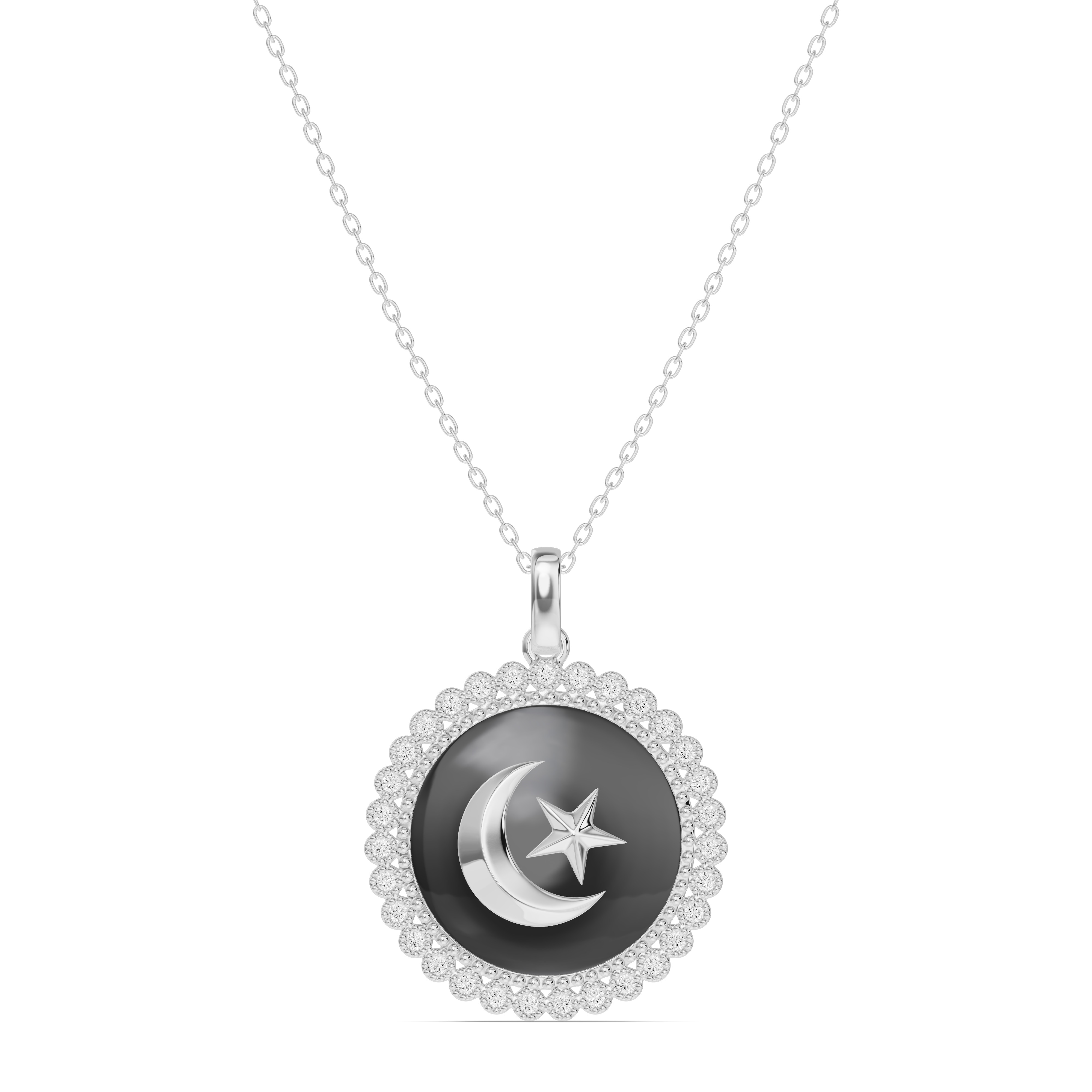 Astril Heirloom Diamond Medallion Pendant