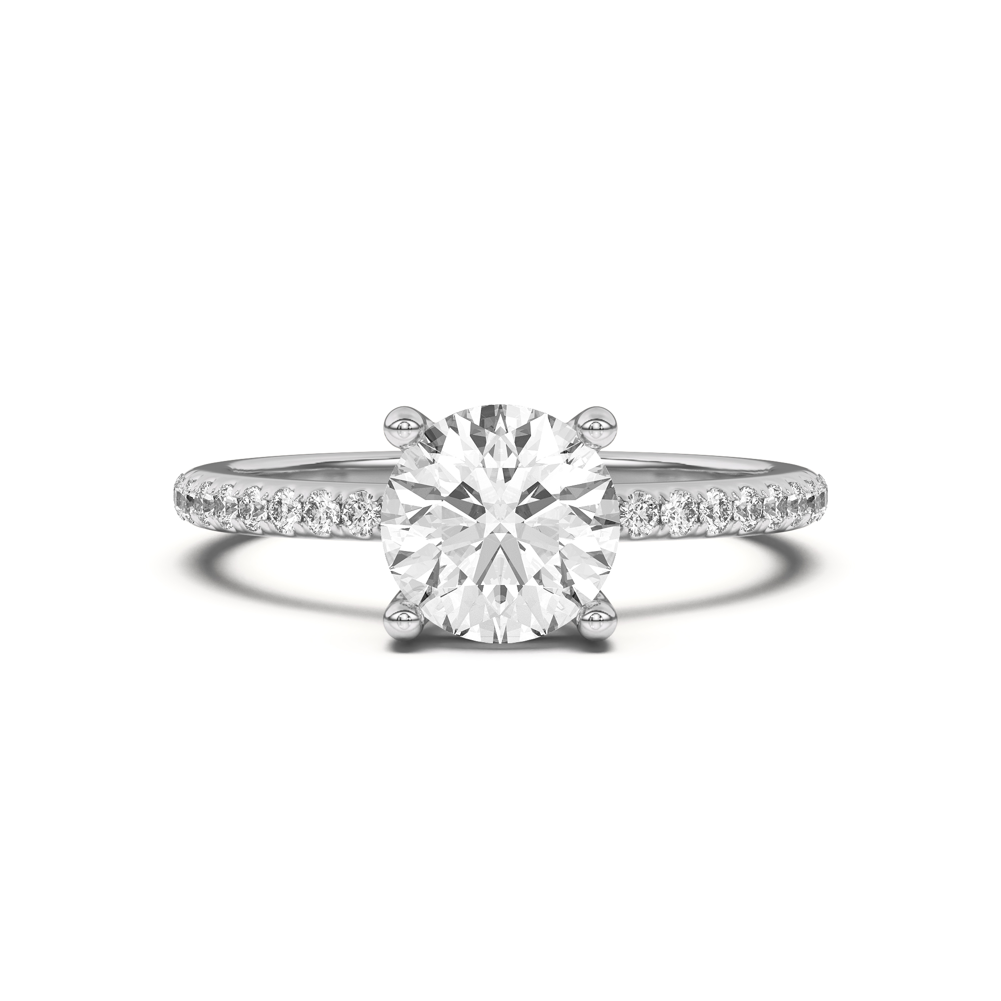 Tanya Pave Engagement Ring