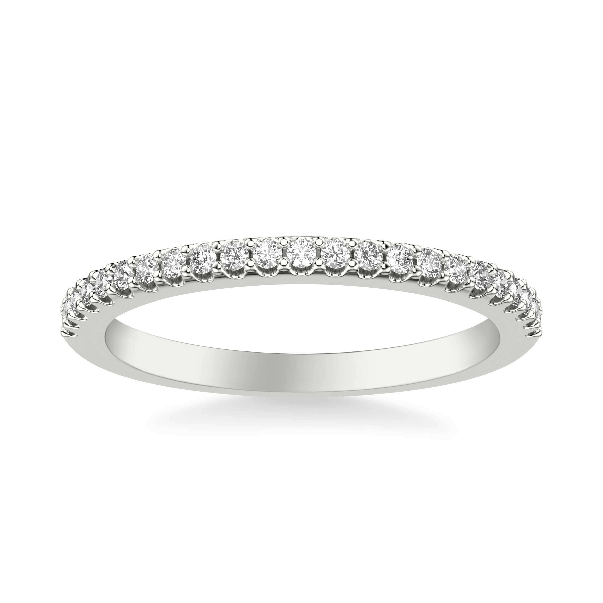 Camelia Pave Diamond Band