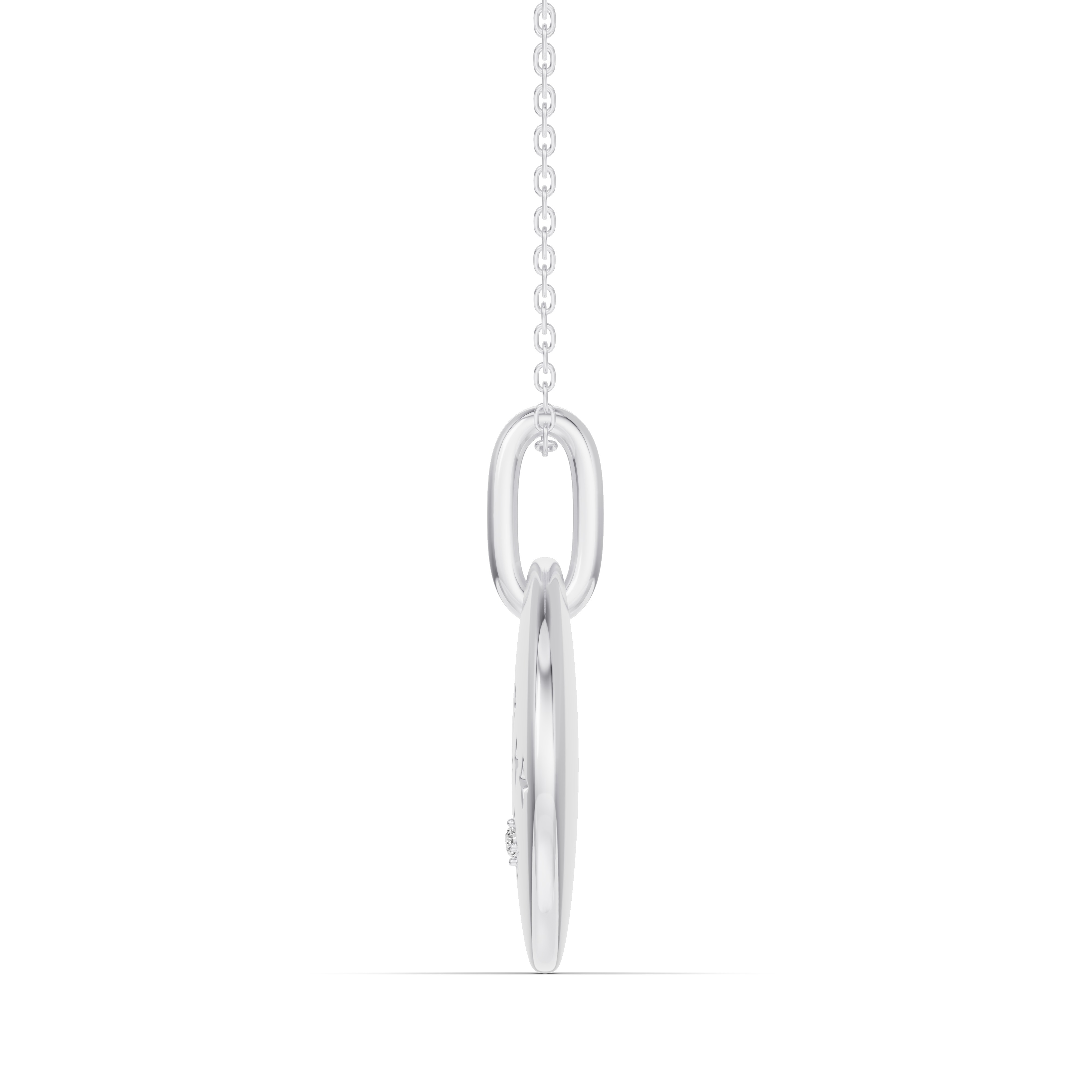 Aquarius Zodiac Constellation Medallion Necklace