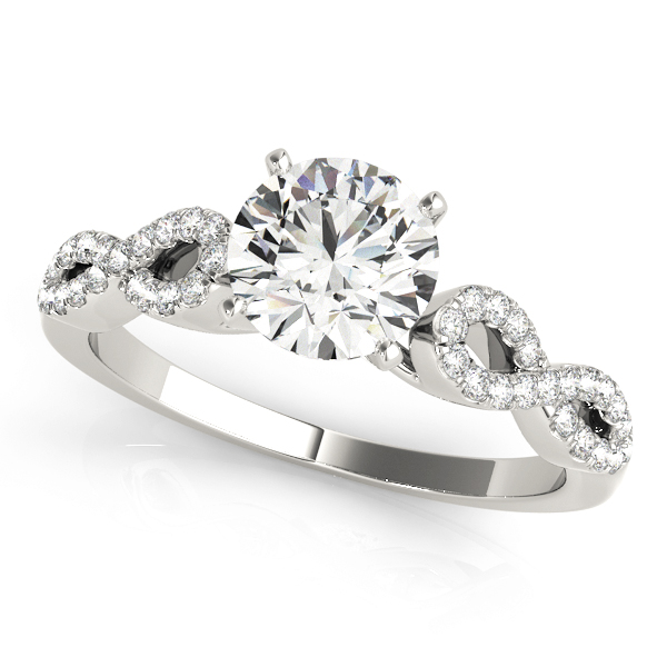 Levana Pave Diamond Engagement Ring