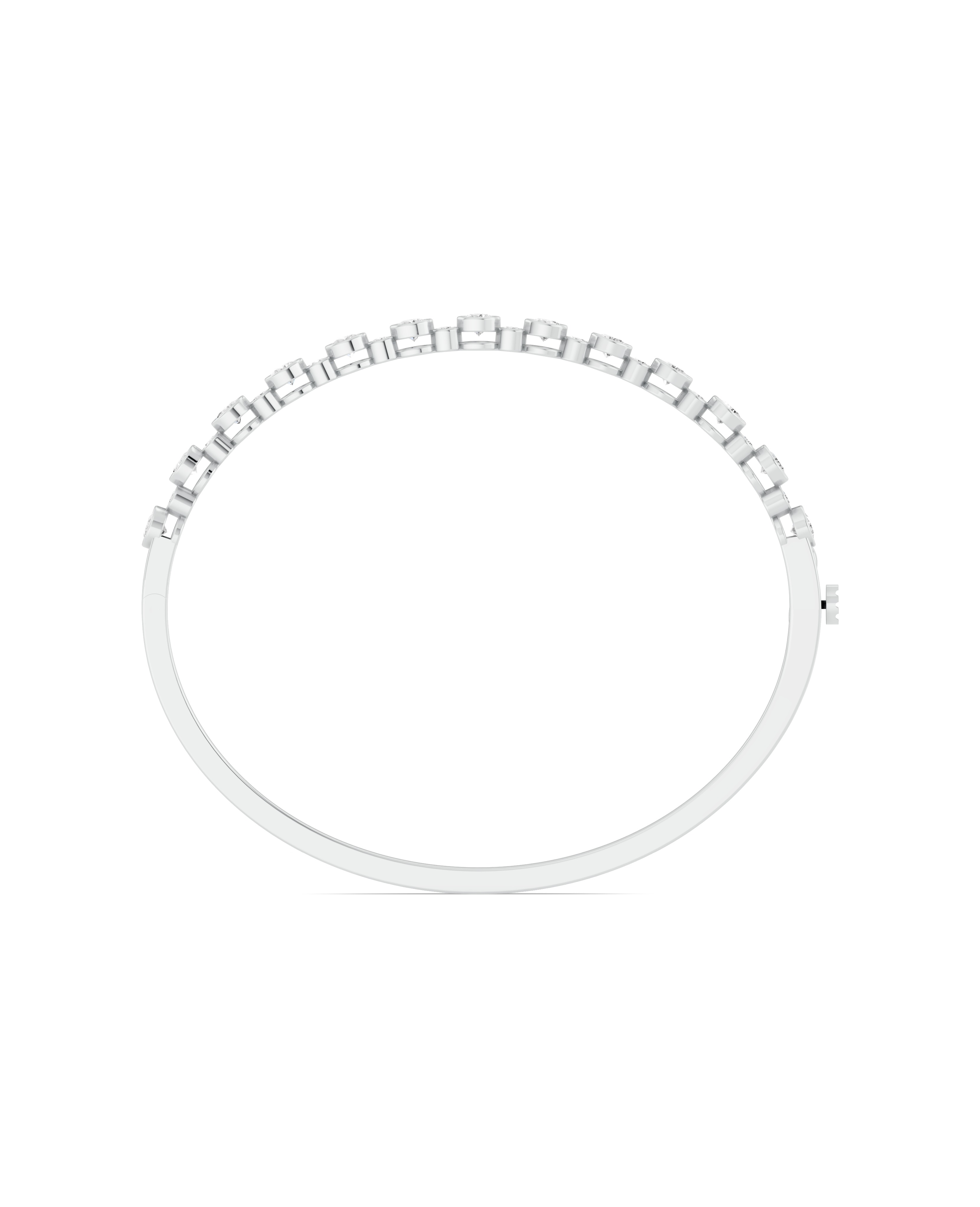 Bezel Sequence Diamond Bangle (1.80 ct. tw.)