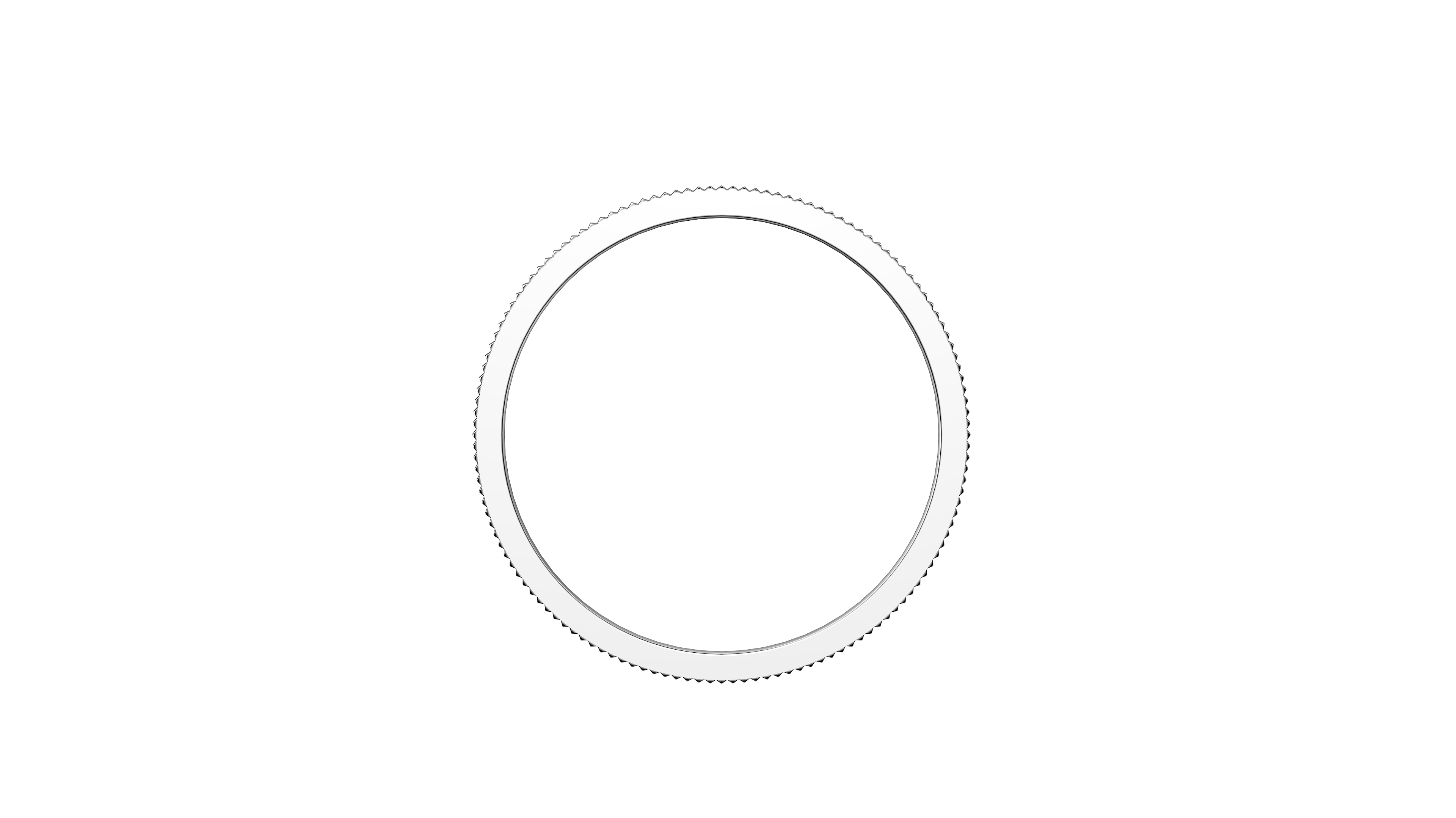 Fluted Stackable Band (1mm)