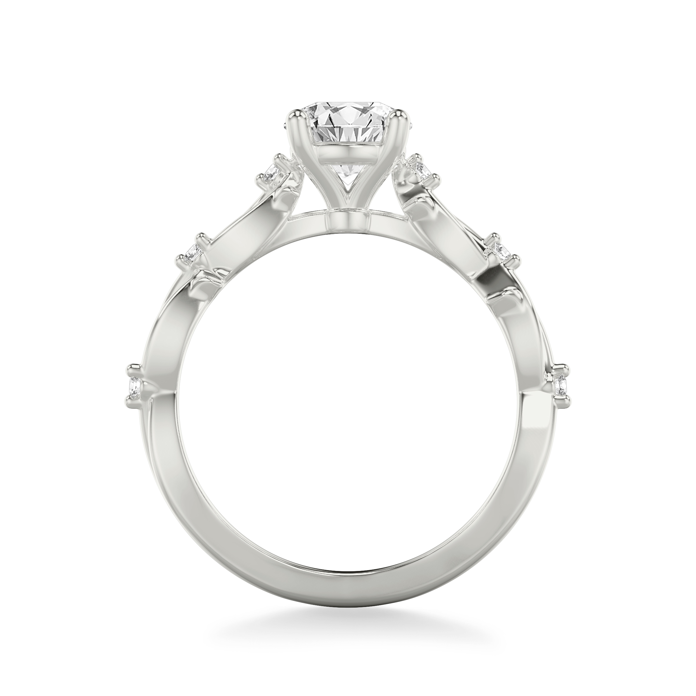Elena Thorny Vine Engagement Ring