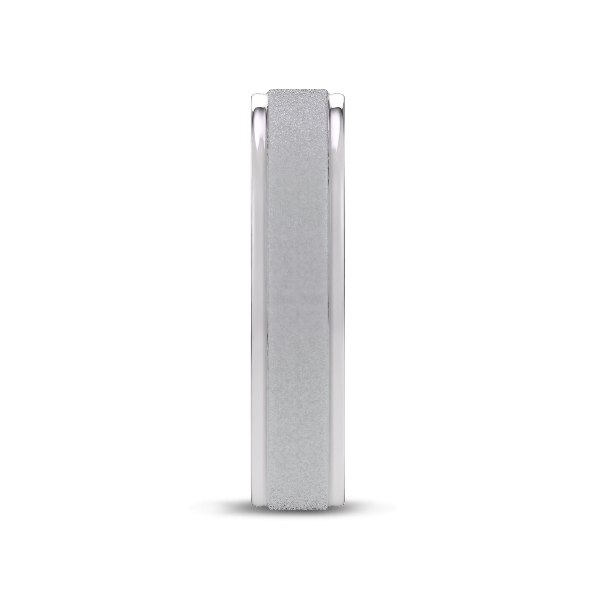 Brushed Center High-Polish Edge Band (5mm)